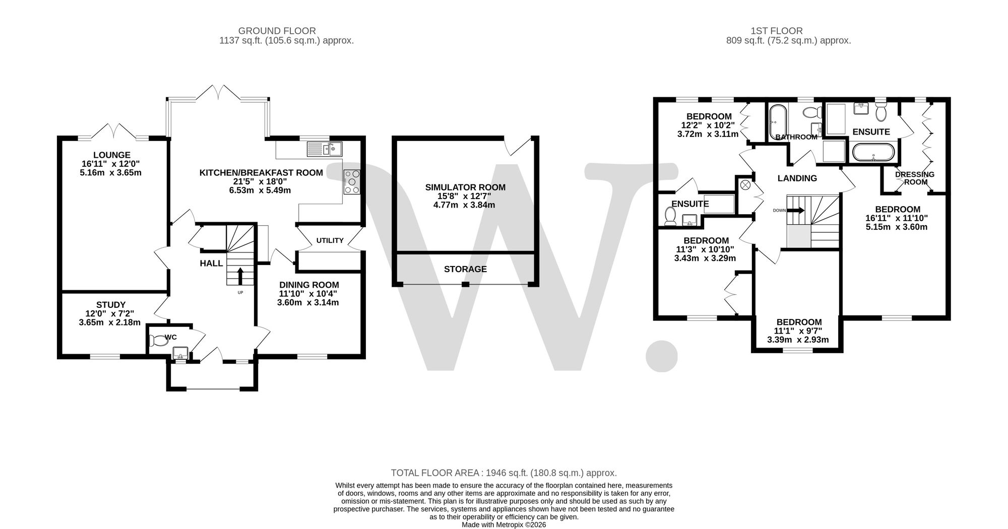 46 Chestnut Drive, Norwich floorplan