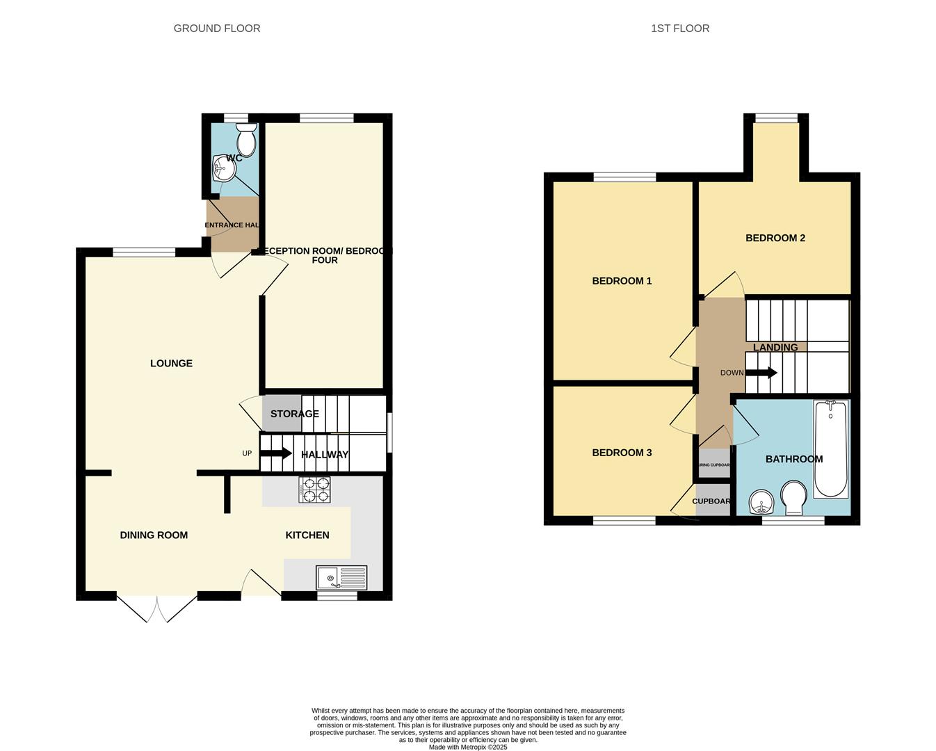 17, Kirkland Drive, Nottingham floorplan