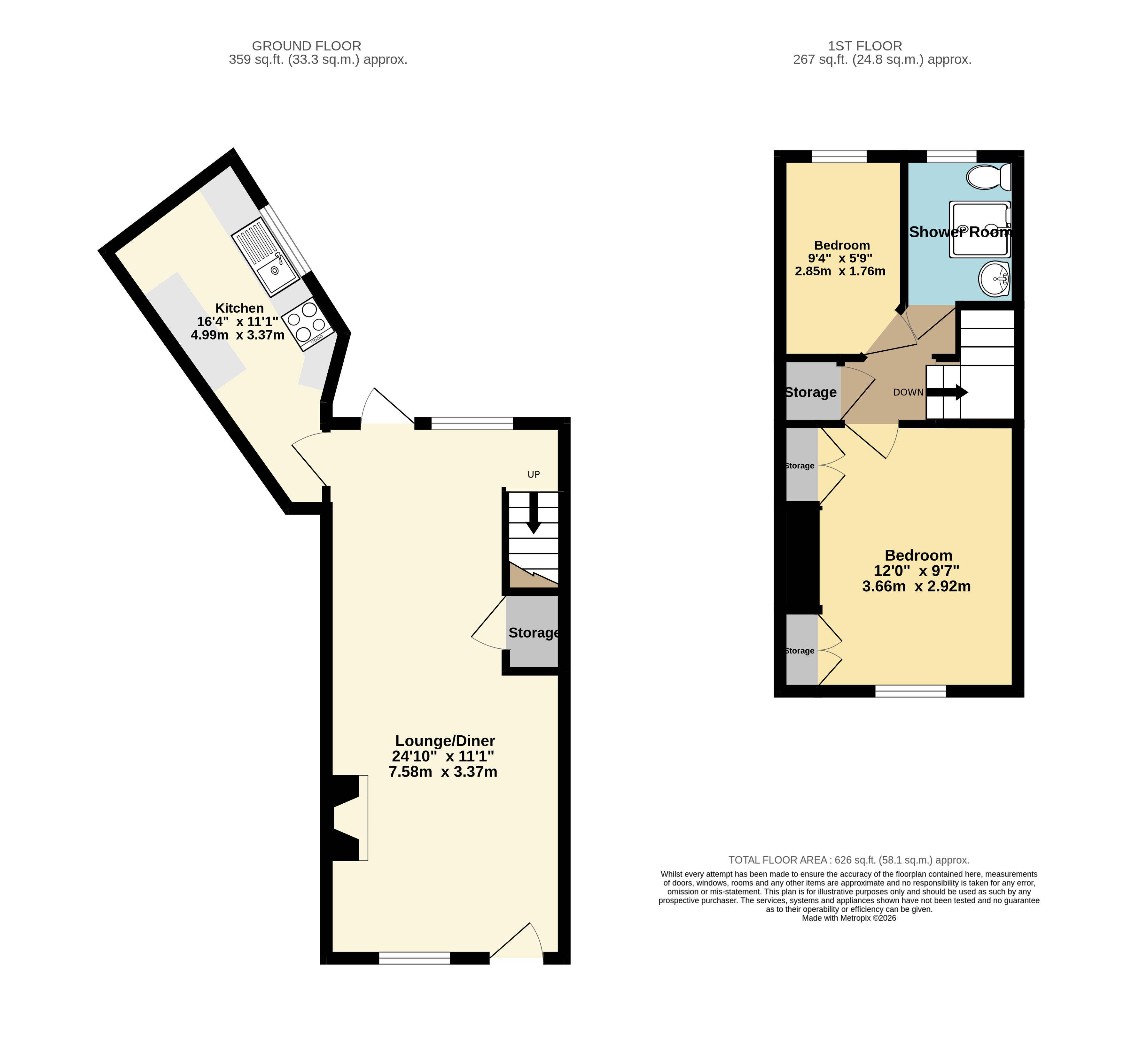 15, Mill Lane, Canterbury floorplan