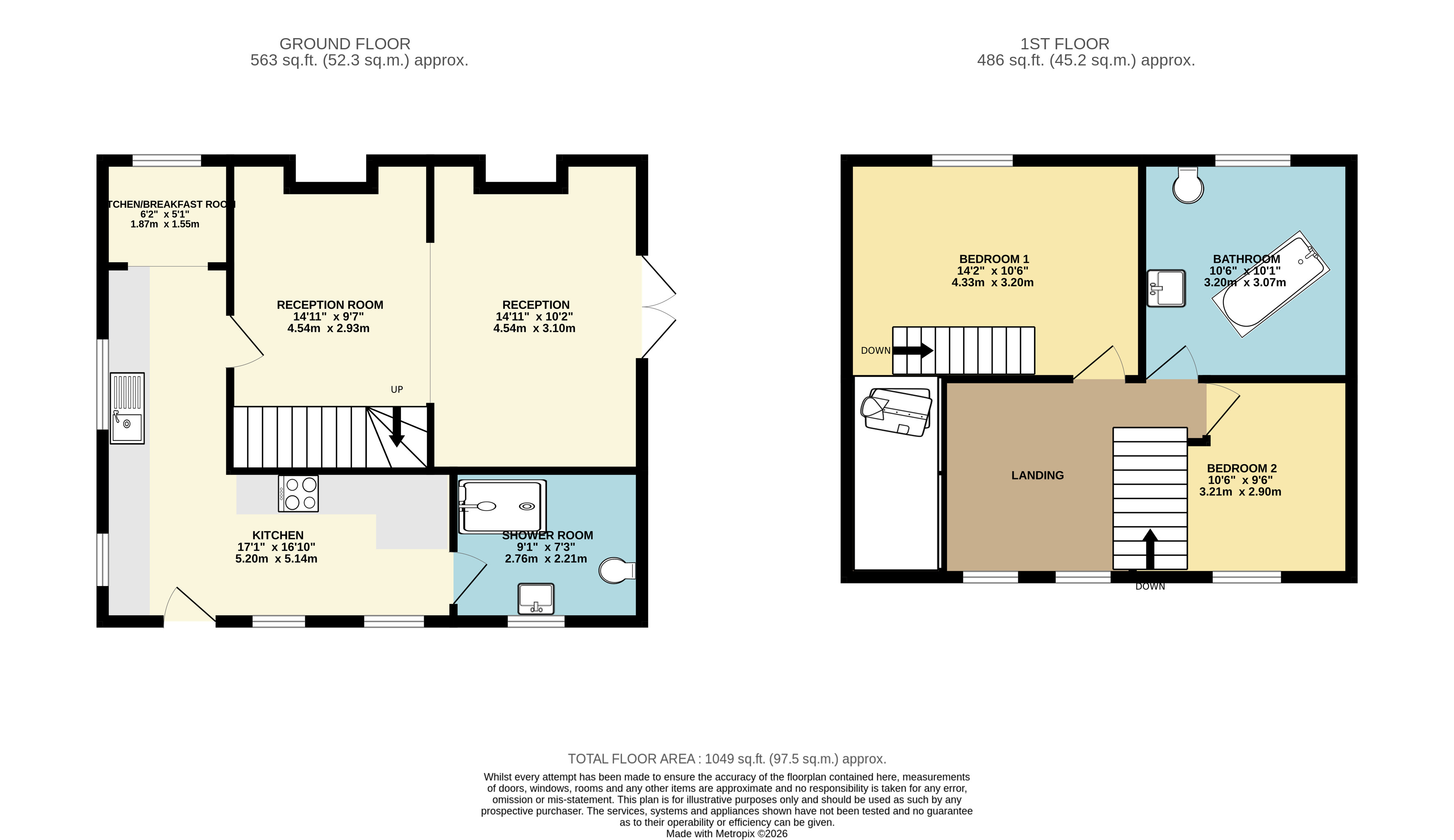 Florence Farm, Croft Lane, Skegness floorplan