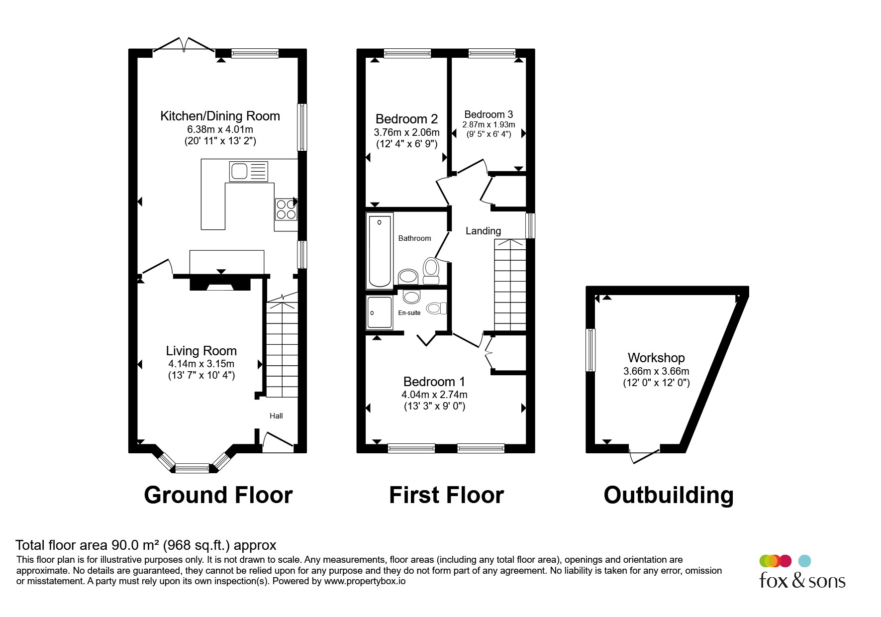 43, Quinnell Drive, Hailsham floorplan
