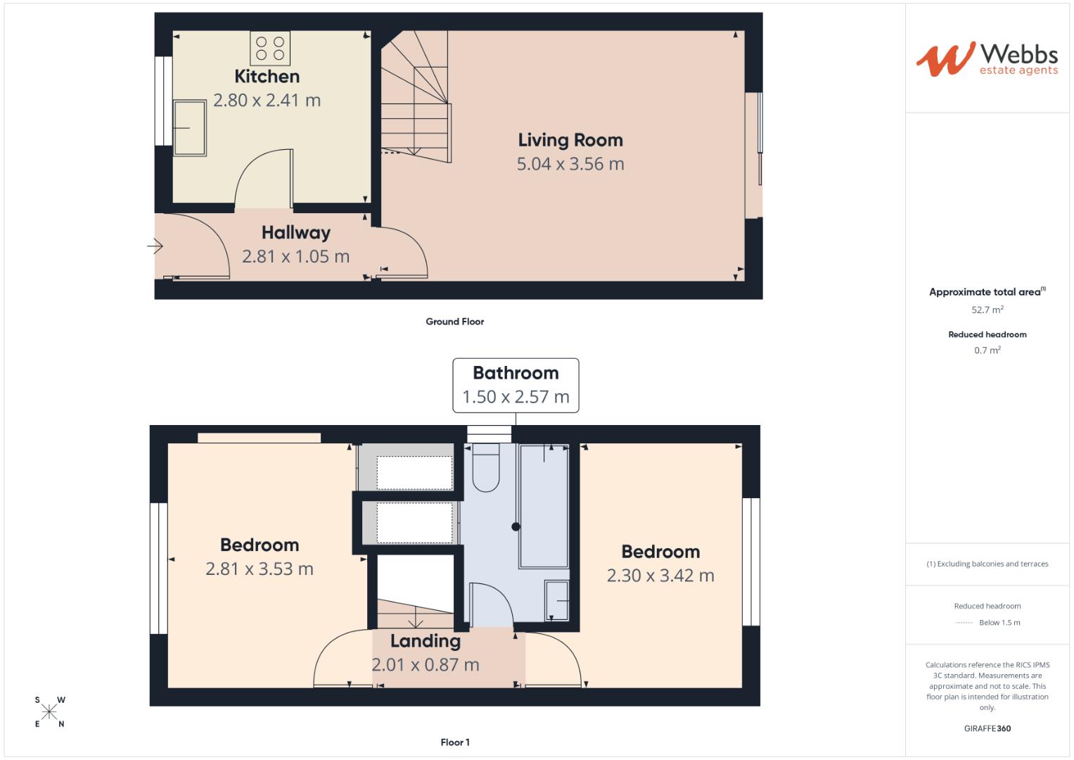 48, Delamere Drive, Walsall floorplan