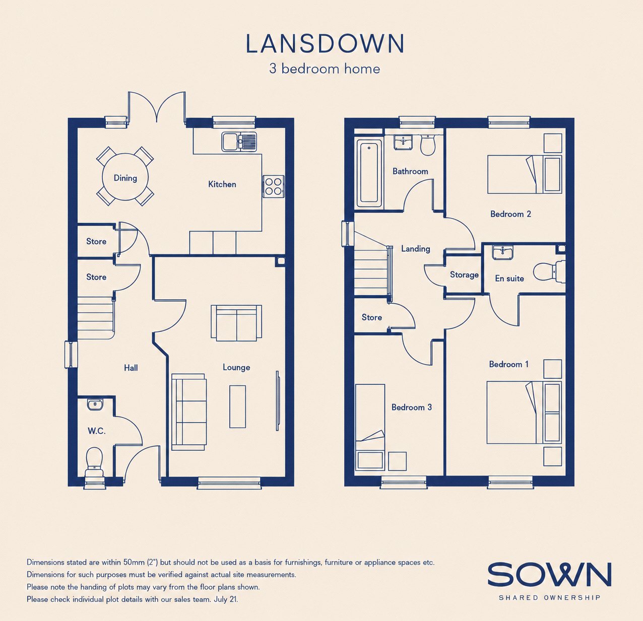 Edwards Birch - Plot 86 (Lansdown), 5, Beeswing Avenue, Northumberland floorplan