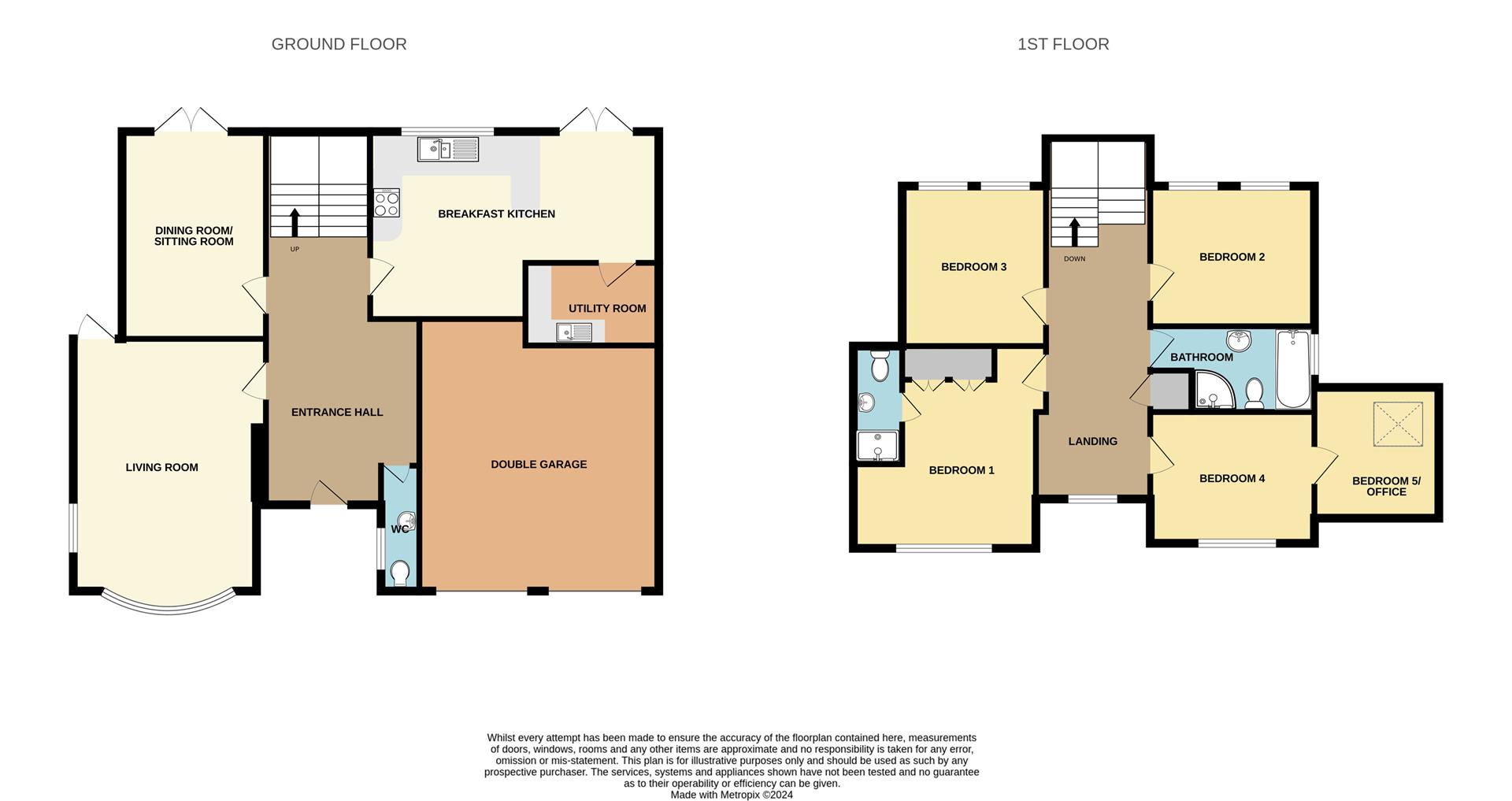 Holly Bank, Main Street, Etton floorplan
