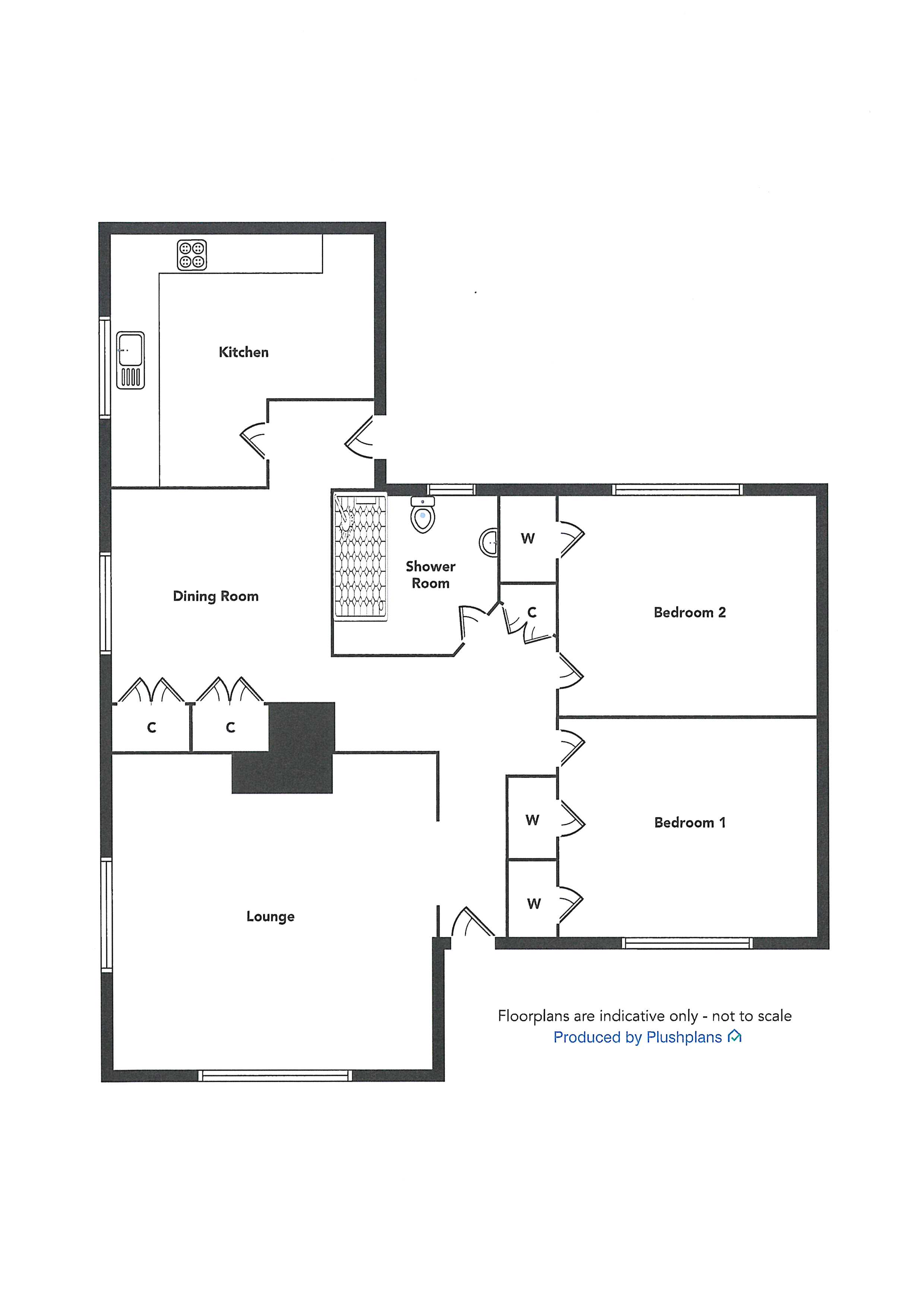 The Bridges, Braefield Road, Portpatrick floorplan