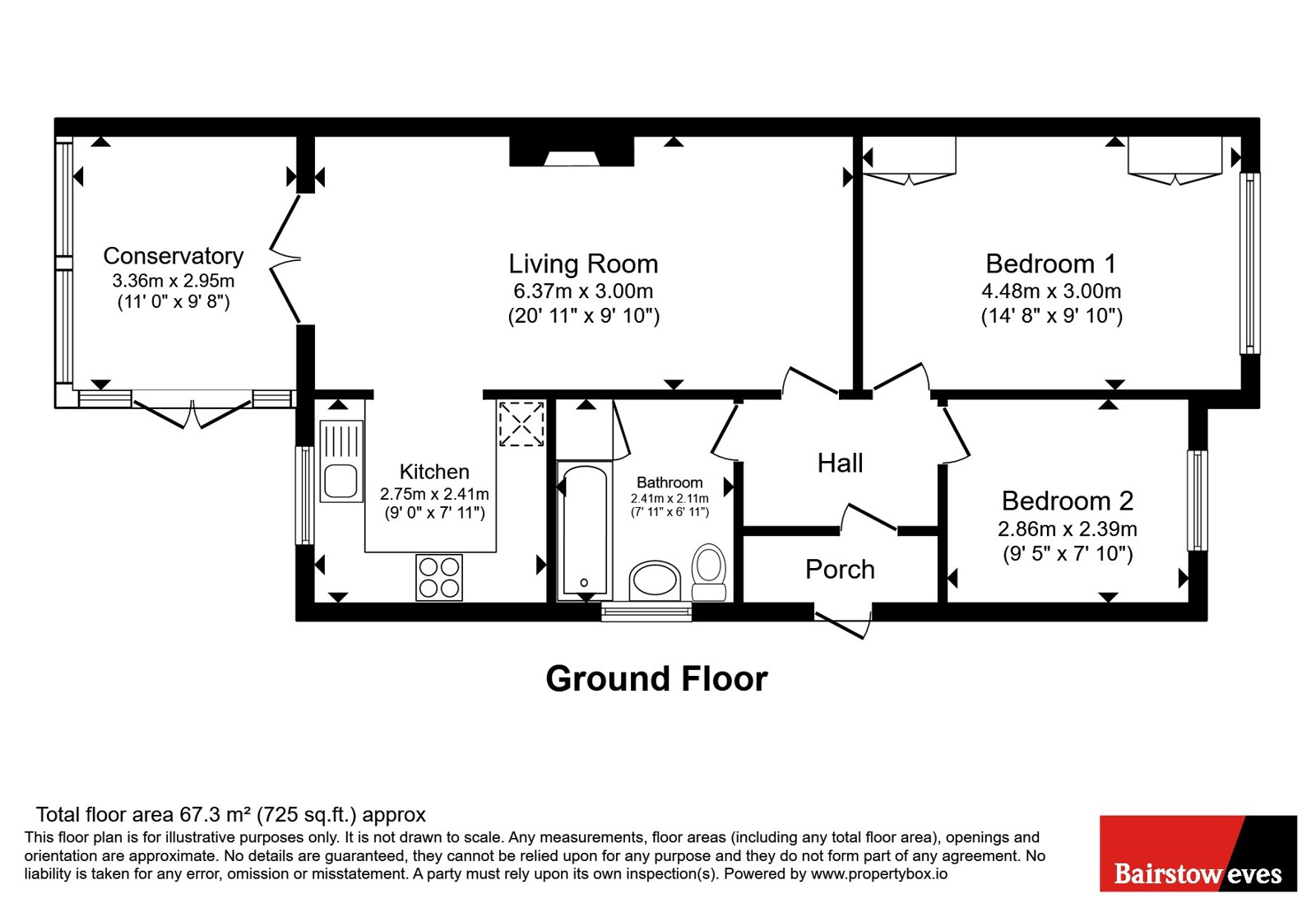 10, First Avenue, Essex floorplan