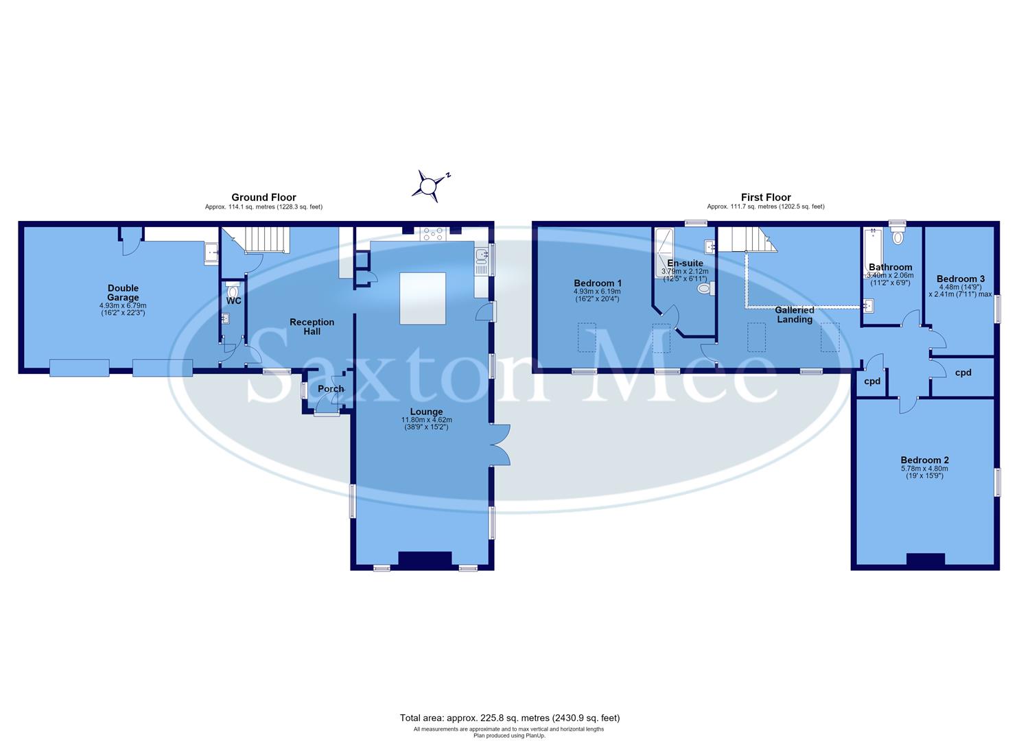 Worrall Hall Barn, 66, Kirk Edge Road, Sheffield floorplan
