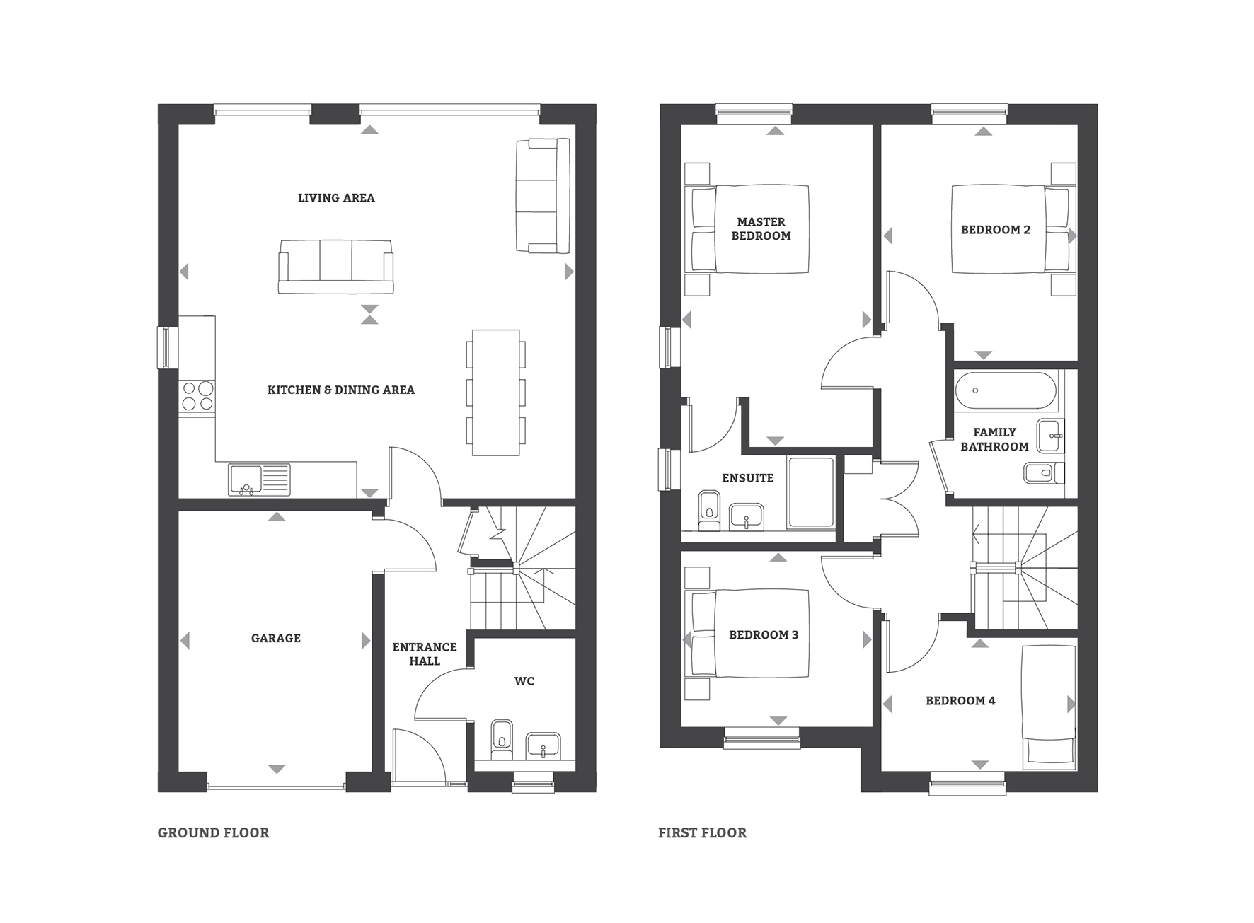 4 Bedrooms Semi-detached house for sale in Sunflower Lane, Polegate BN26