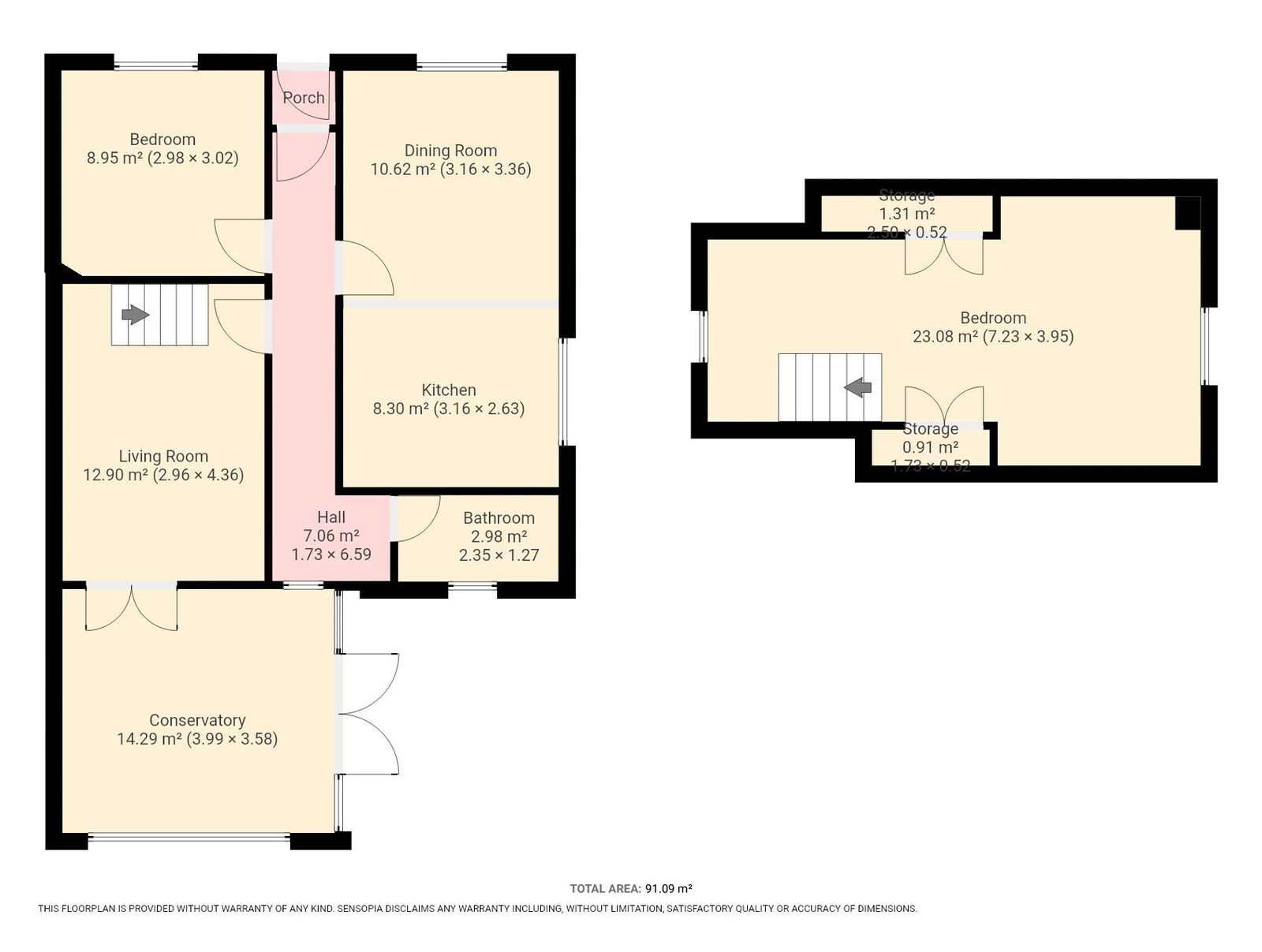 8, Moat Lane, Rotherham floorplan