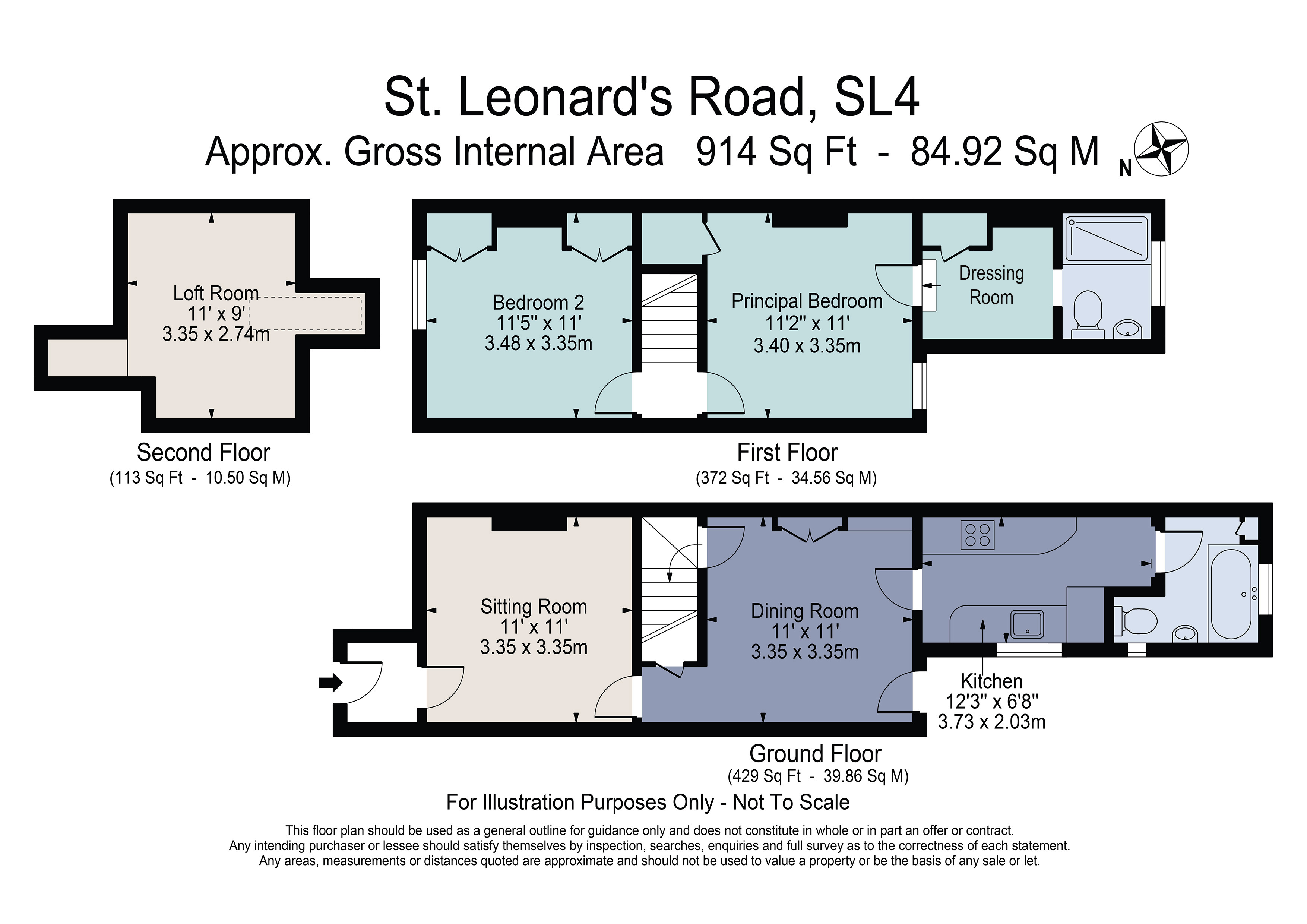 361, St. Leonards Road, Berkshire floorplan
