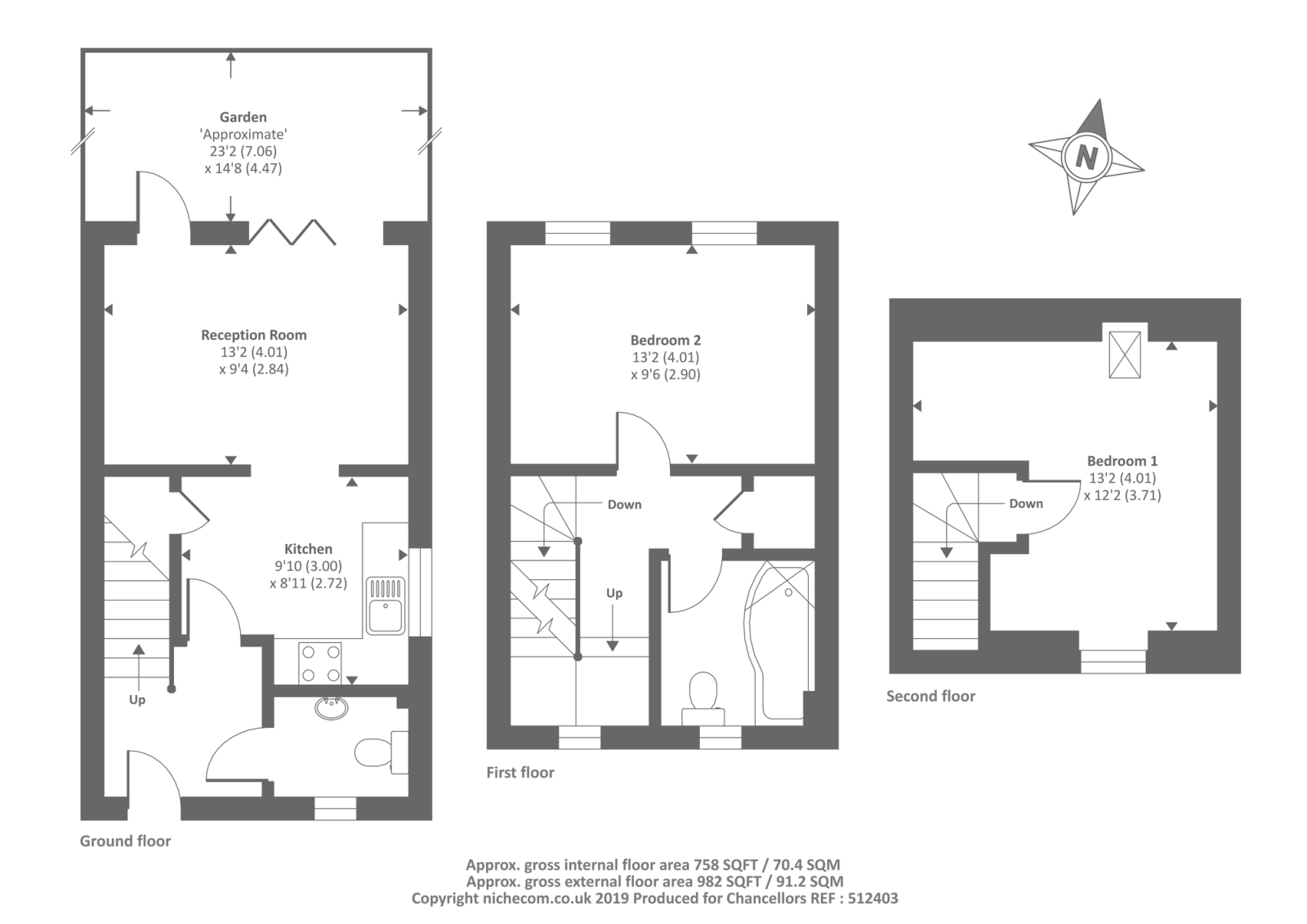 2, Greyhound View, Oxford floorplan