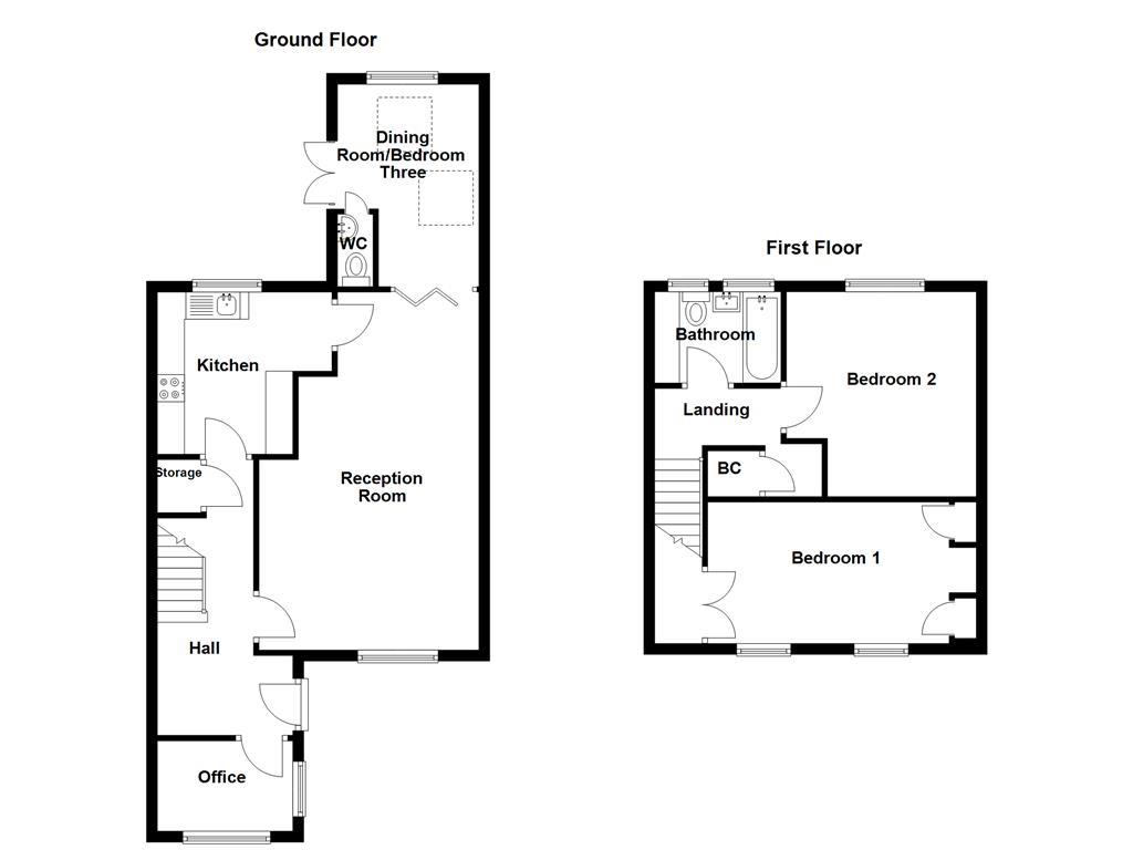 84, Wesley Street, Bury floorplan
