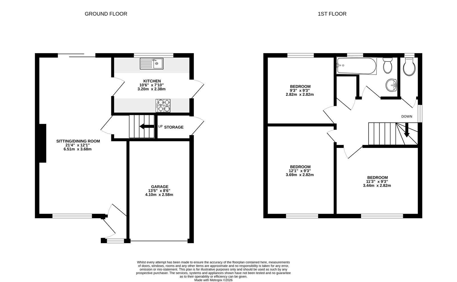 32, Legge Crescent, Hampshire floorplan