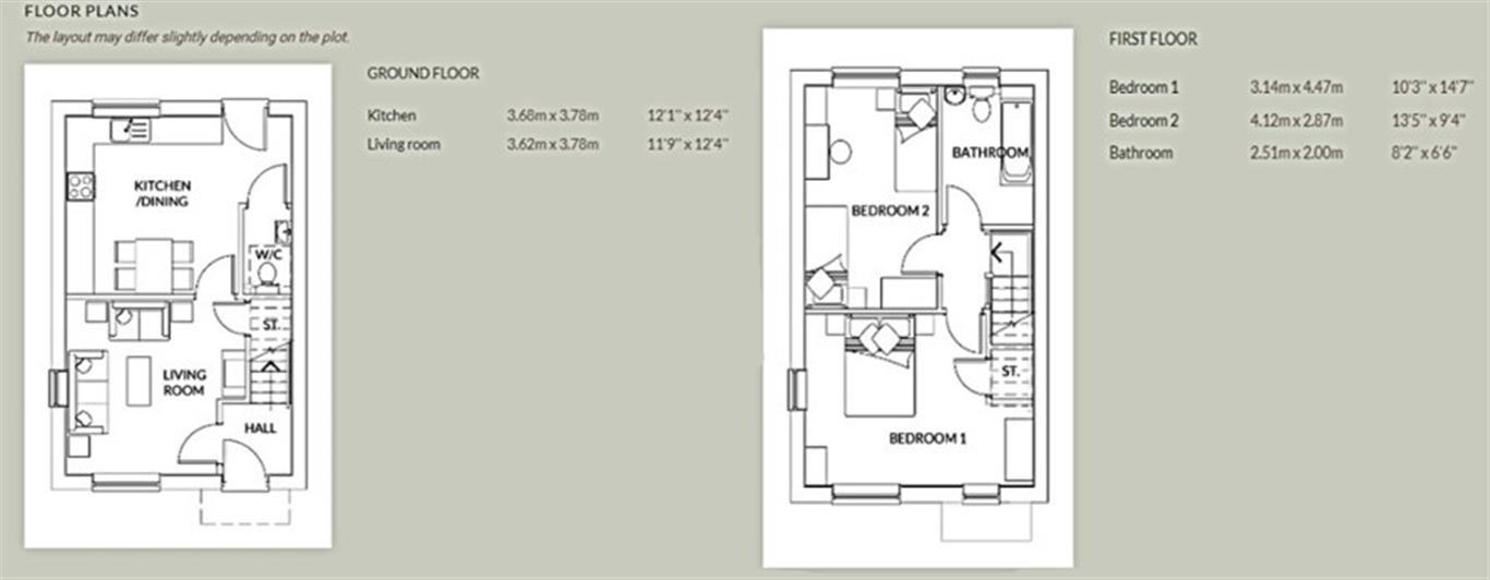 2 Bedrooms Semi-detached house for sale in Greenhill Lane, Leabrooks, Alfreton DE55