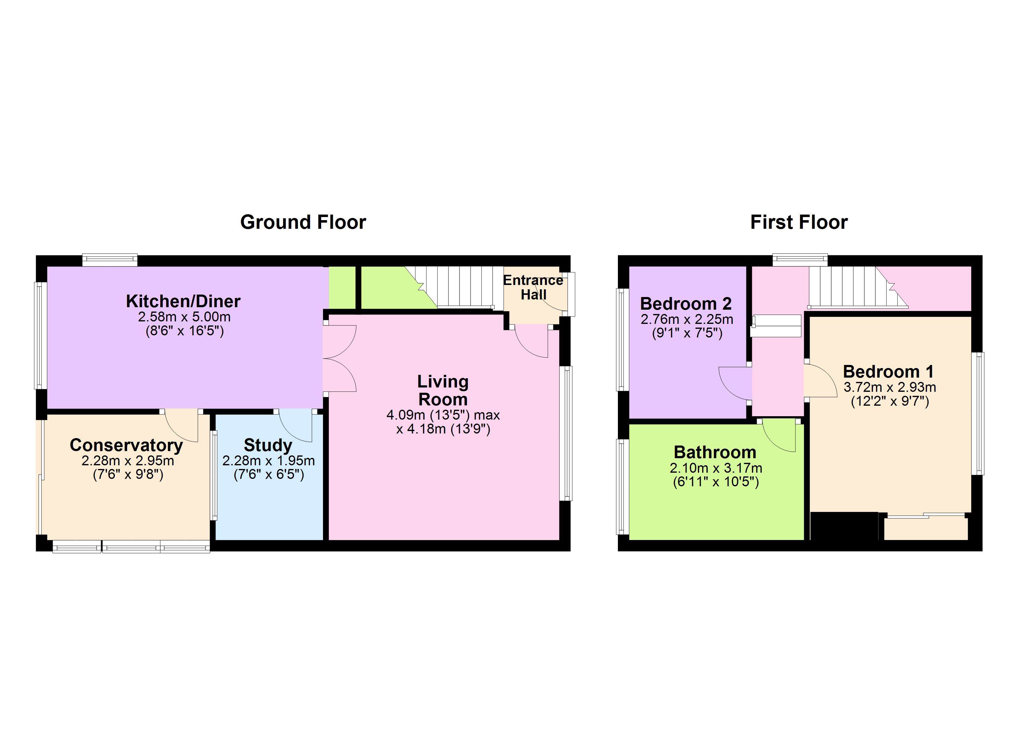 2 Bedrooms Semi-detached house for sale in Windsor Road, Walton-Le-Dale, Preston PR5