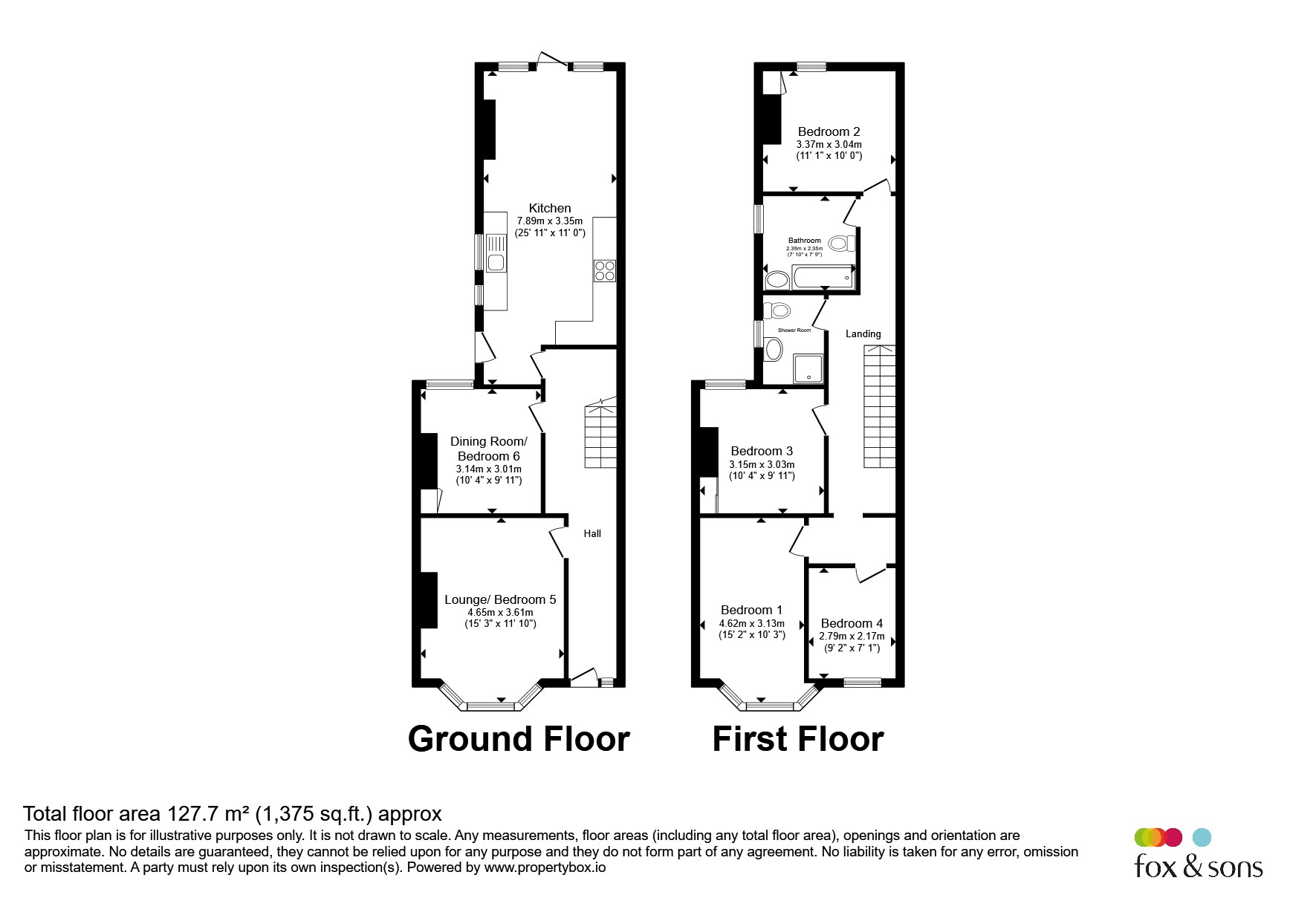 79, Tennyson Road, Southampton floorplan
