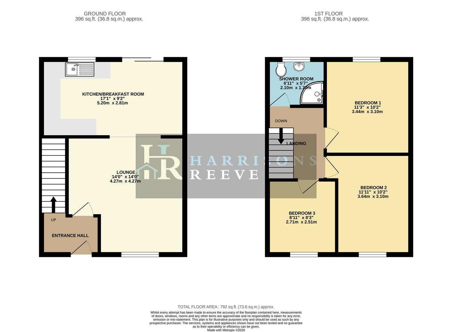 185, Broadway, Gillingham floorplan