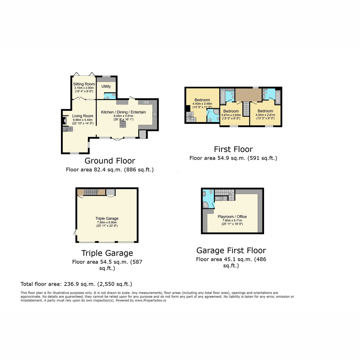 The Stables, The Stables, Shrewley floorplan