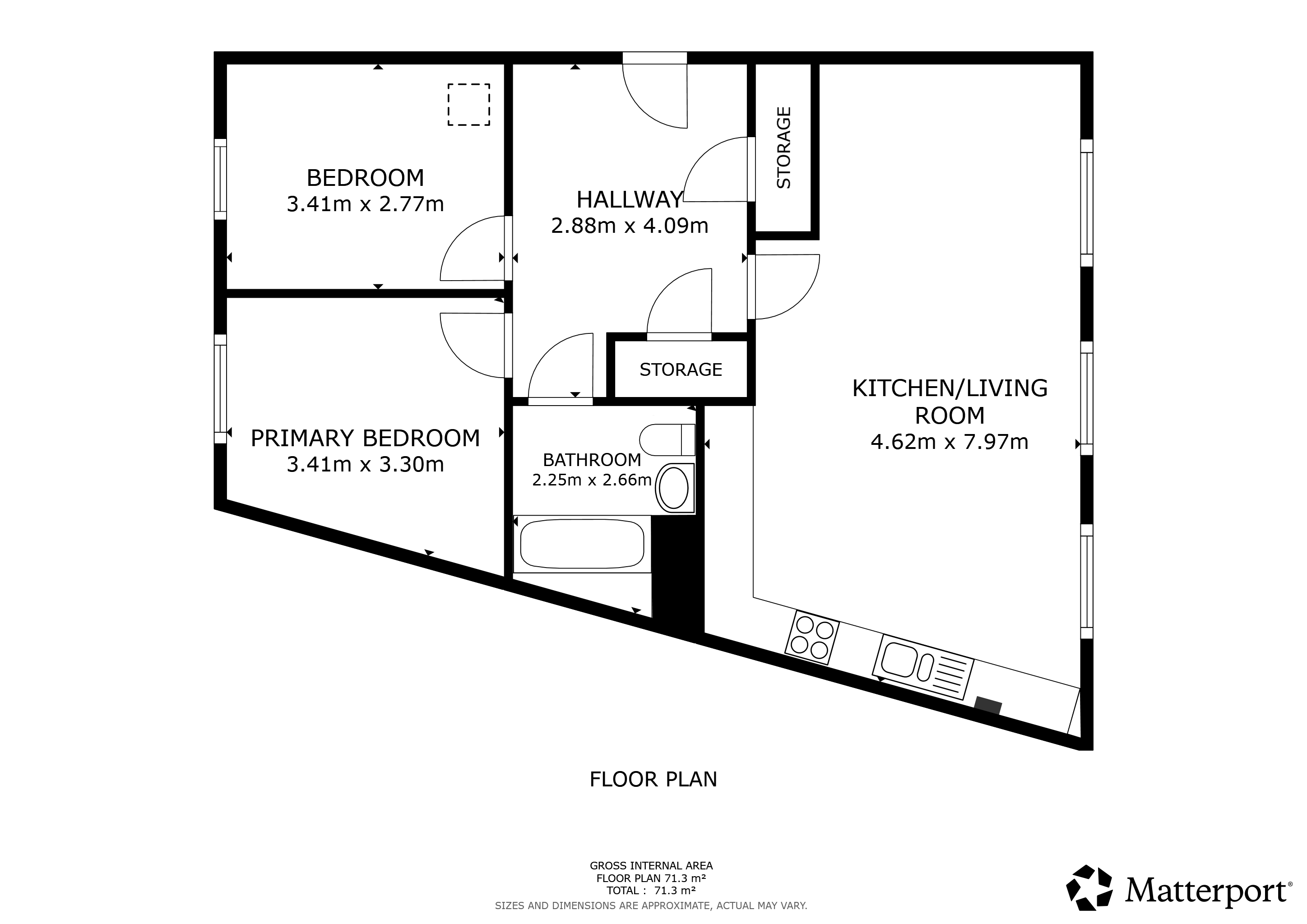 1, 18 Ezard Street, Openshaw floorplan