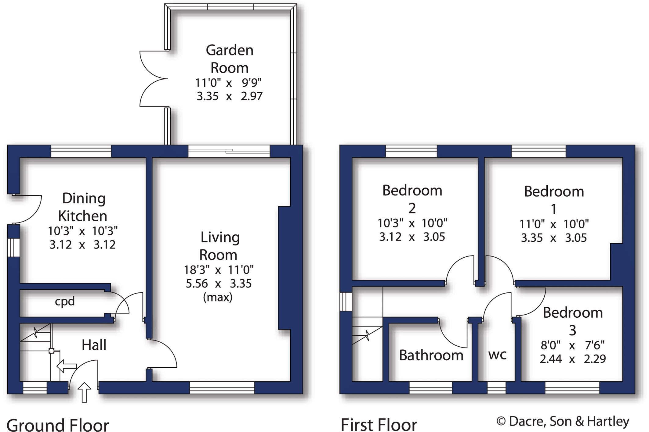Wyvil Crescent, Ilkley, West Yorkshire LS29, 3 bedroom semidetached