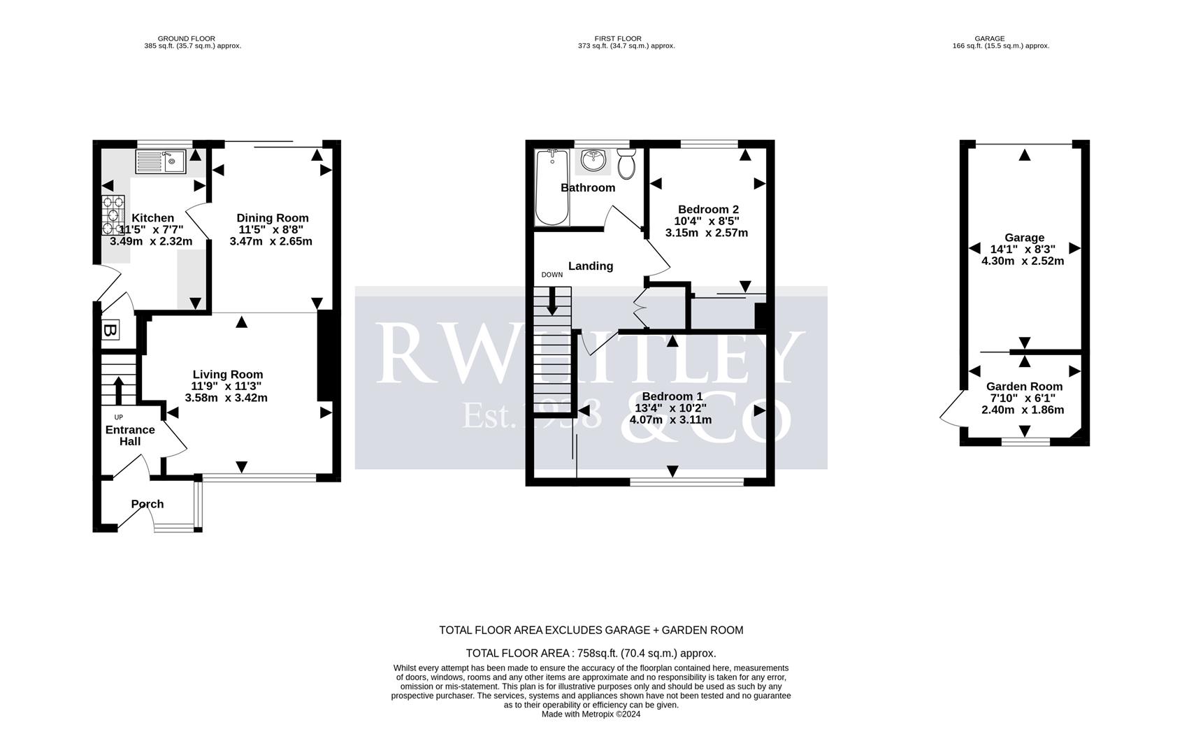 Keats Way, West Drayton UB7, 2 bedroom end terrace house for sale