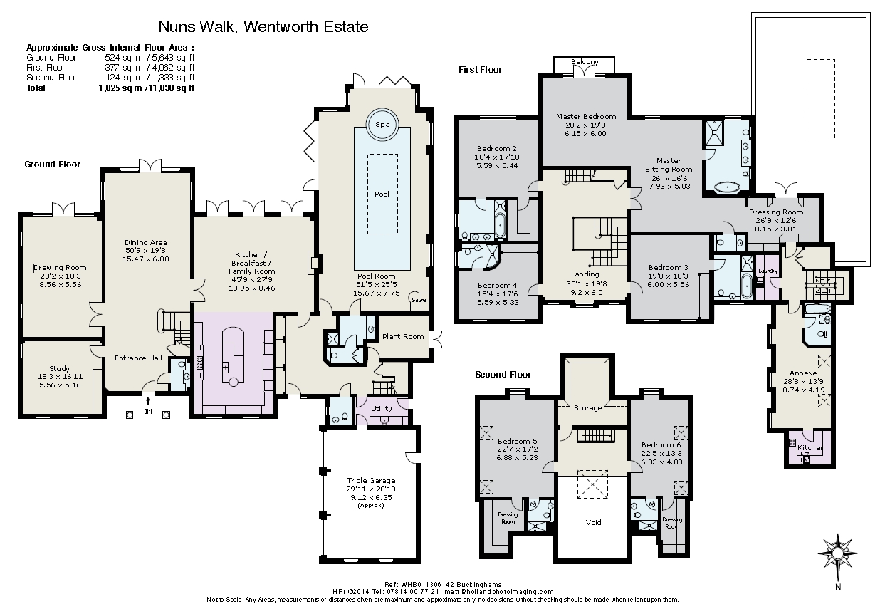 10b, Nuns Walk, Virginia Water floorplan