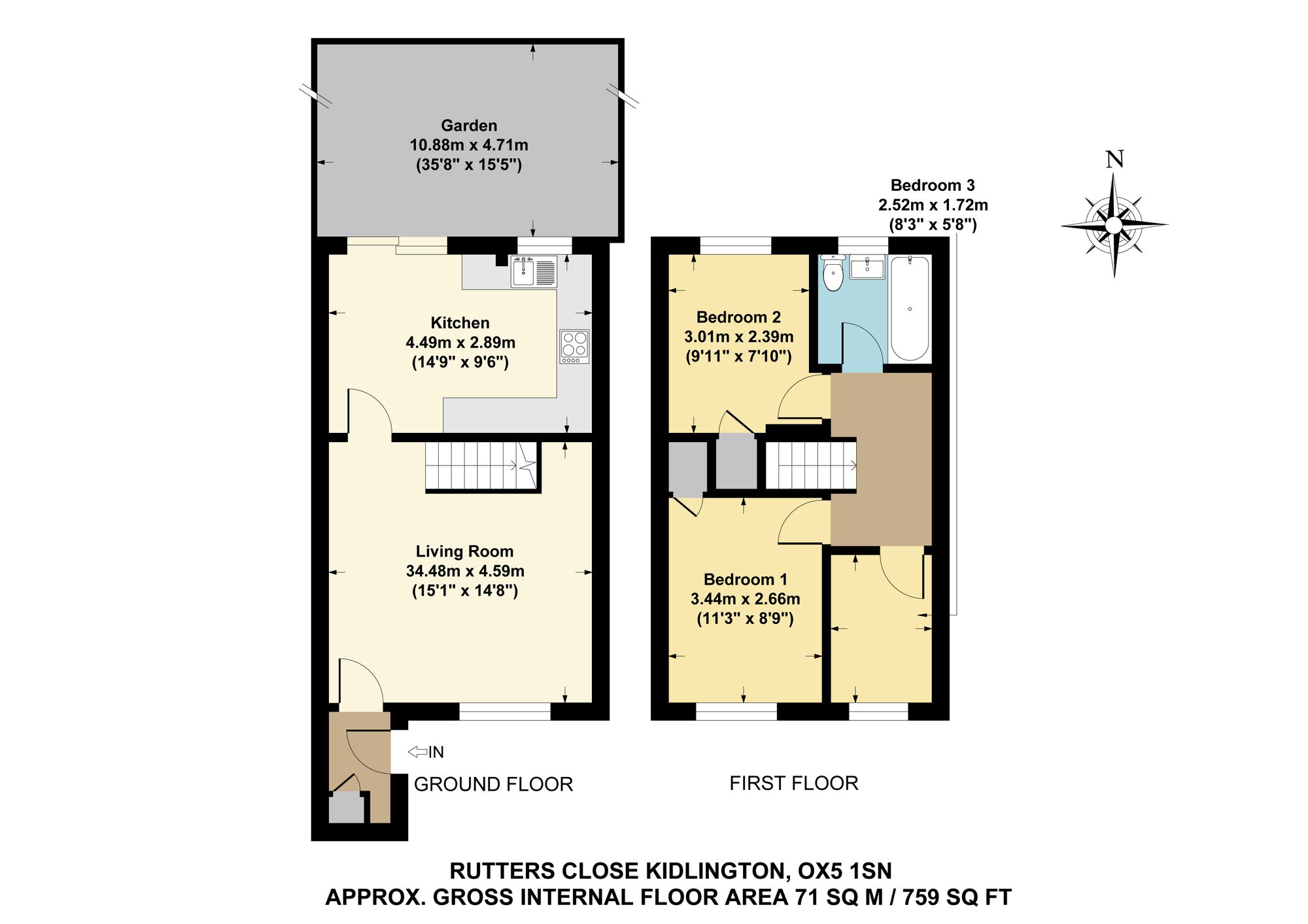 20 Rutters Close, Kidlington floorplan