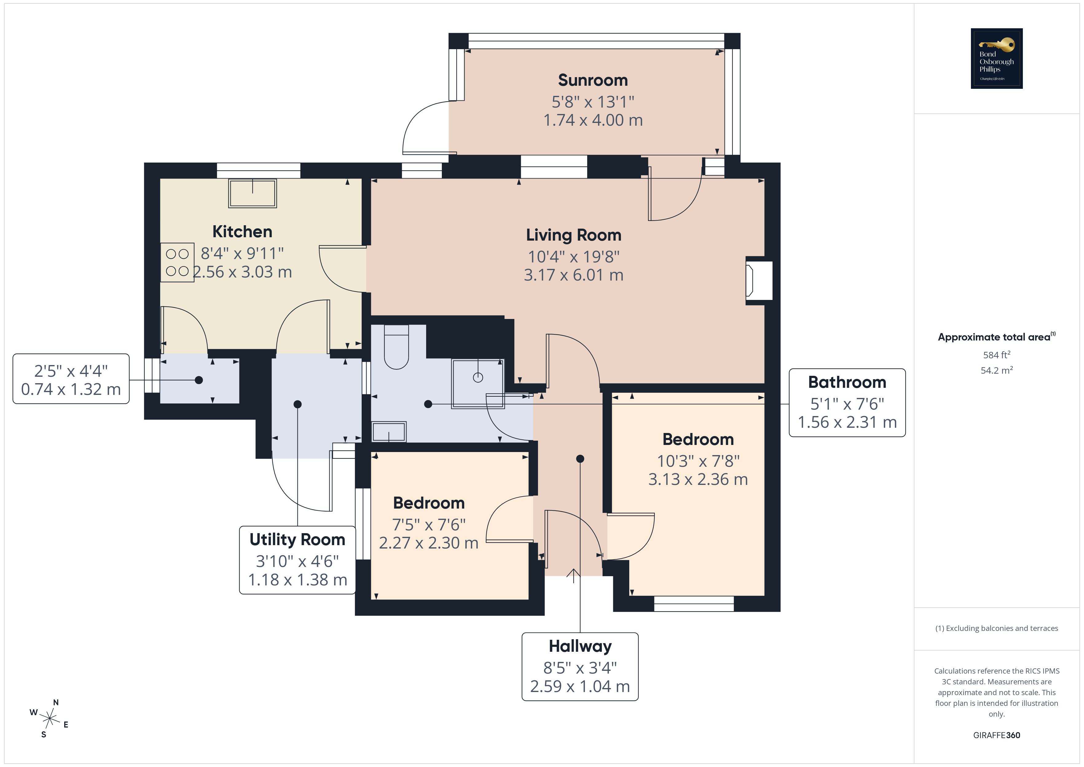 22, Higher Whiterock, Cornwall floorplan
