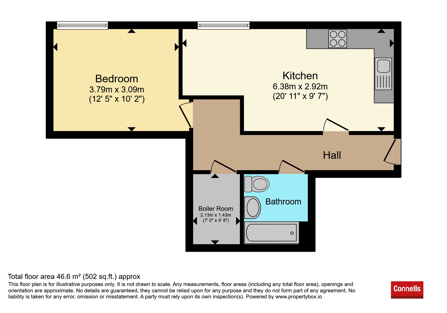 9, Poppy Court, Headstone Drive, Harrow floorplan