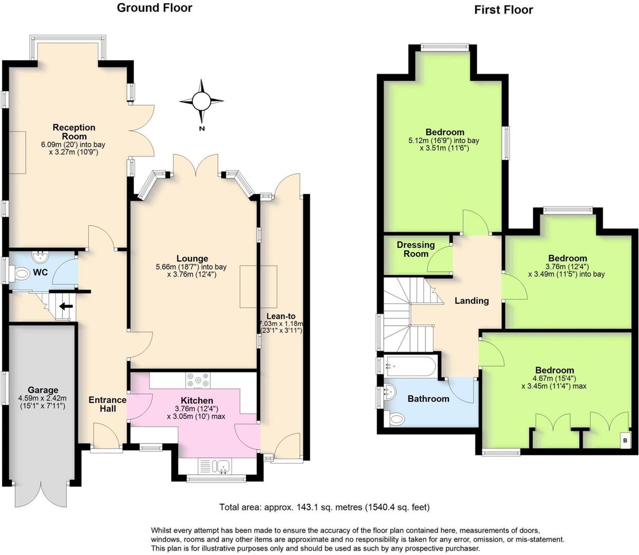 16, Green Park, Ferring floorplan