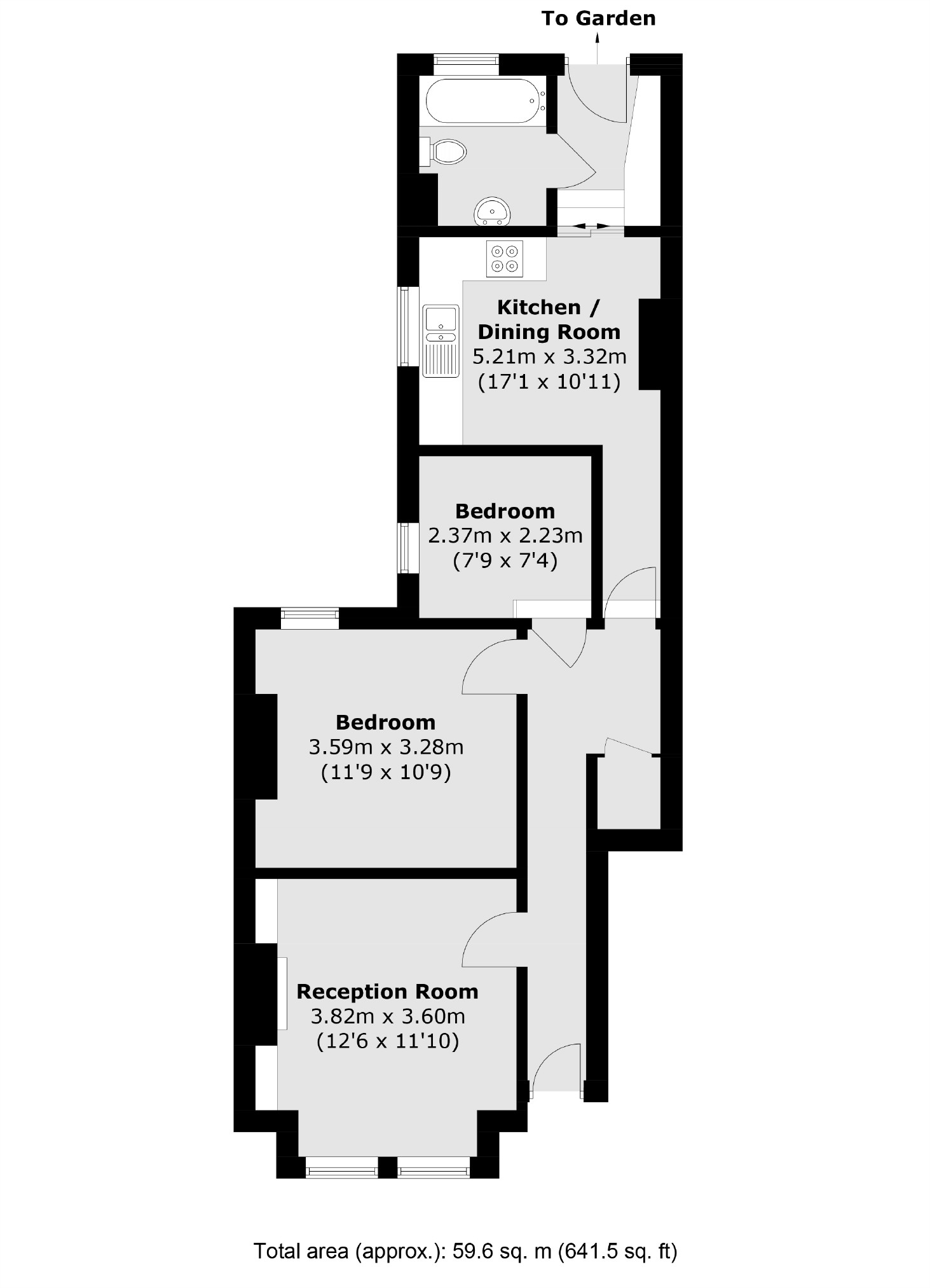 Penwith Road, London floorplan