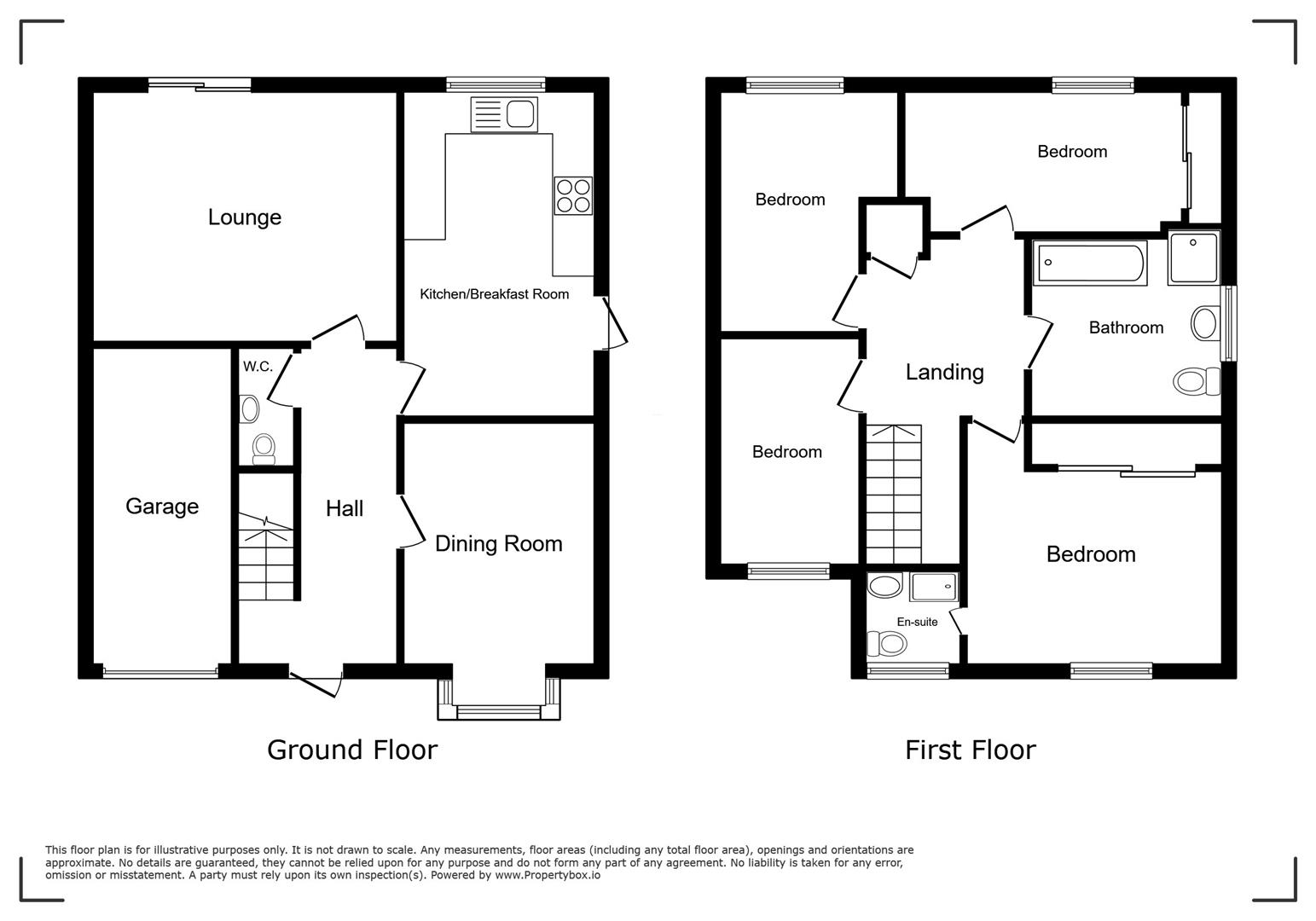 91, Falcon Way, Beck Row Bury St. Edmunds floorplan