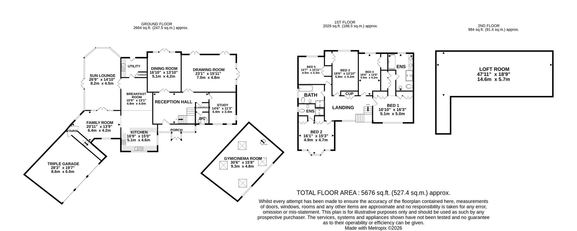 Willowtrees, 2 Parklands, Altrincham floorplan
