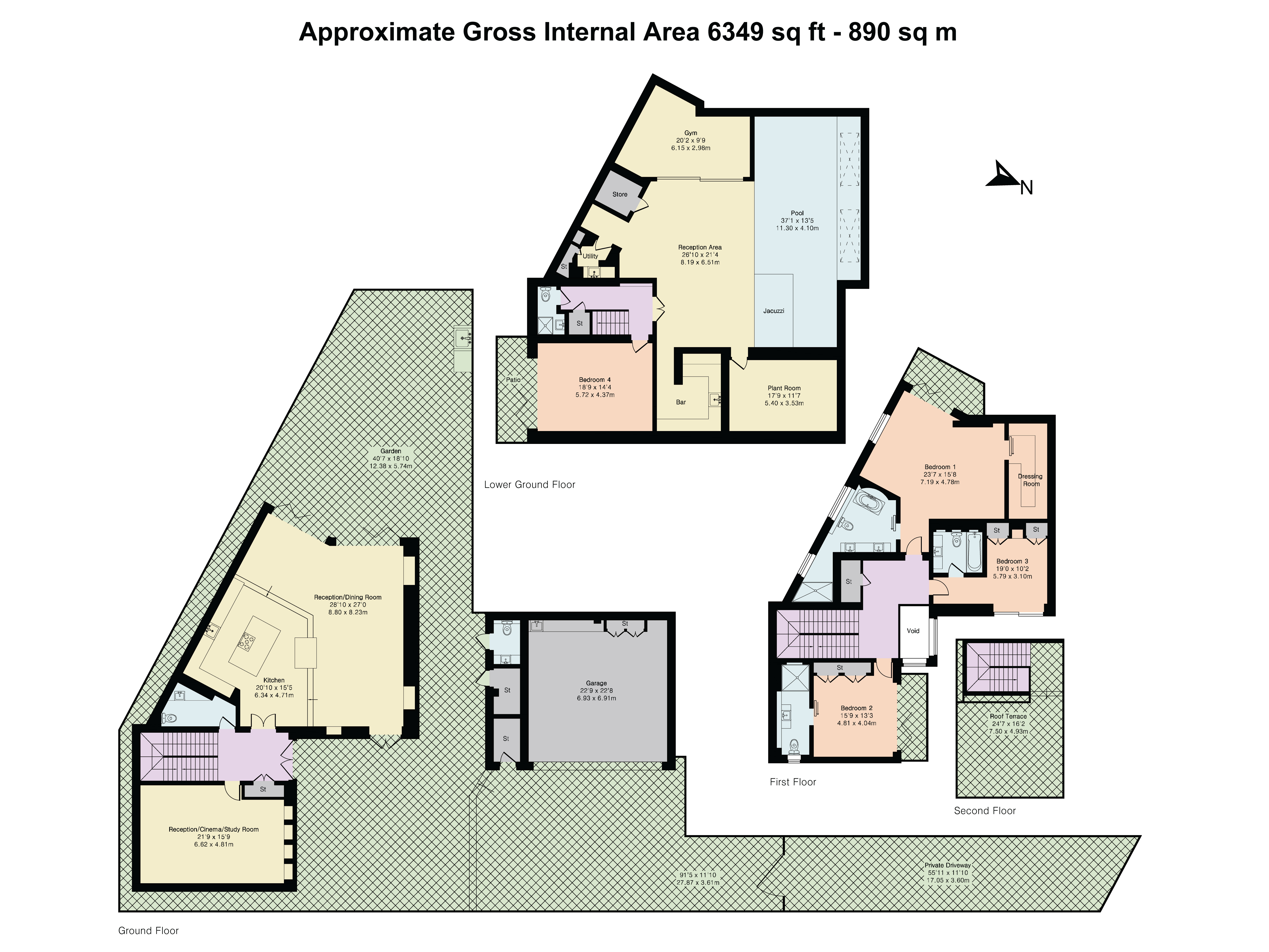 The Quax, 38C, Mount Avenue, London floorplan