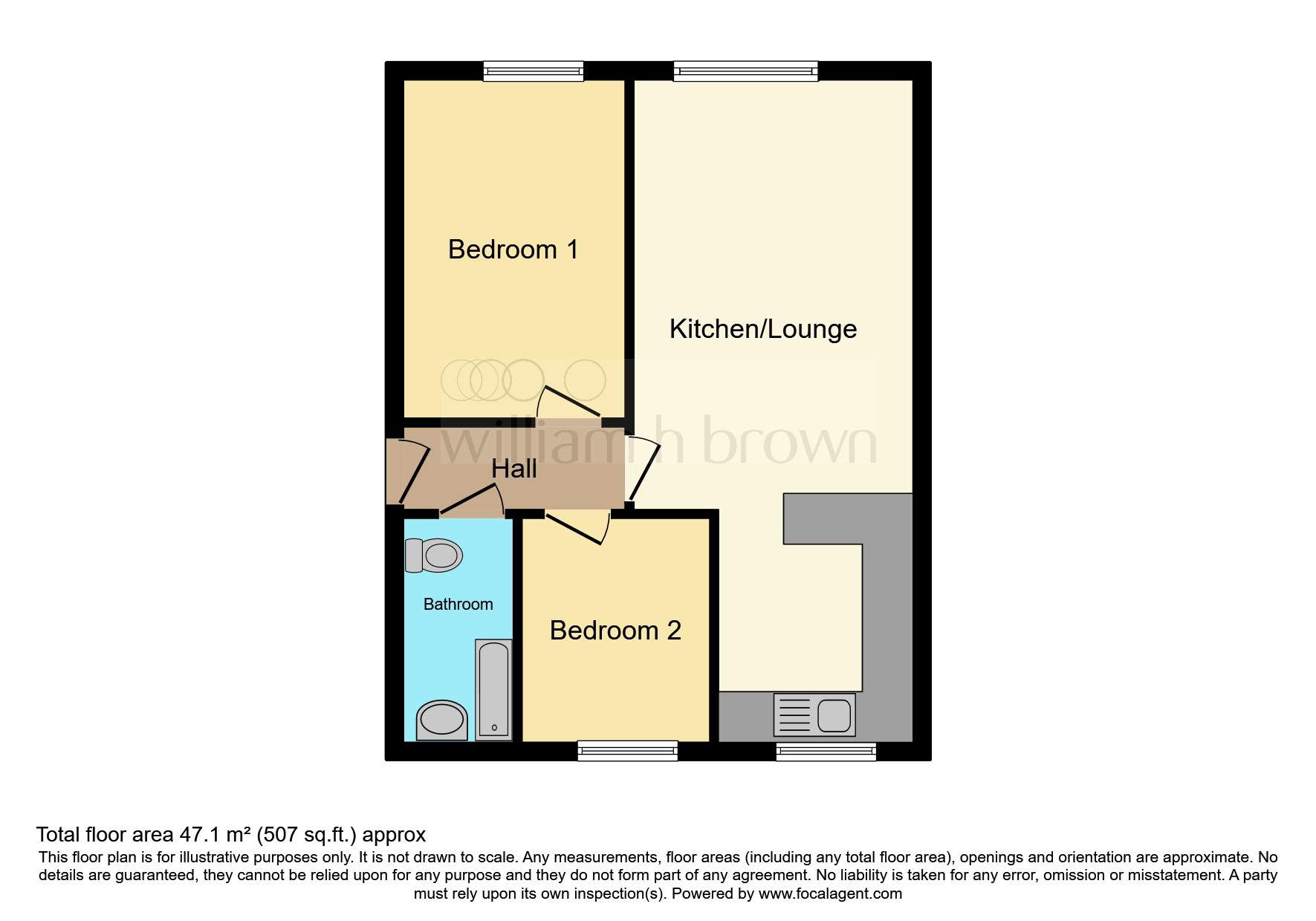 174, Rowan Drive, Broxbourne floorplan
