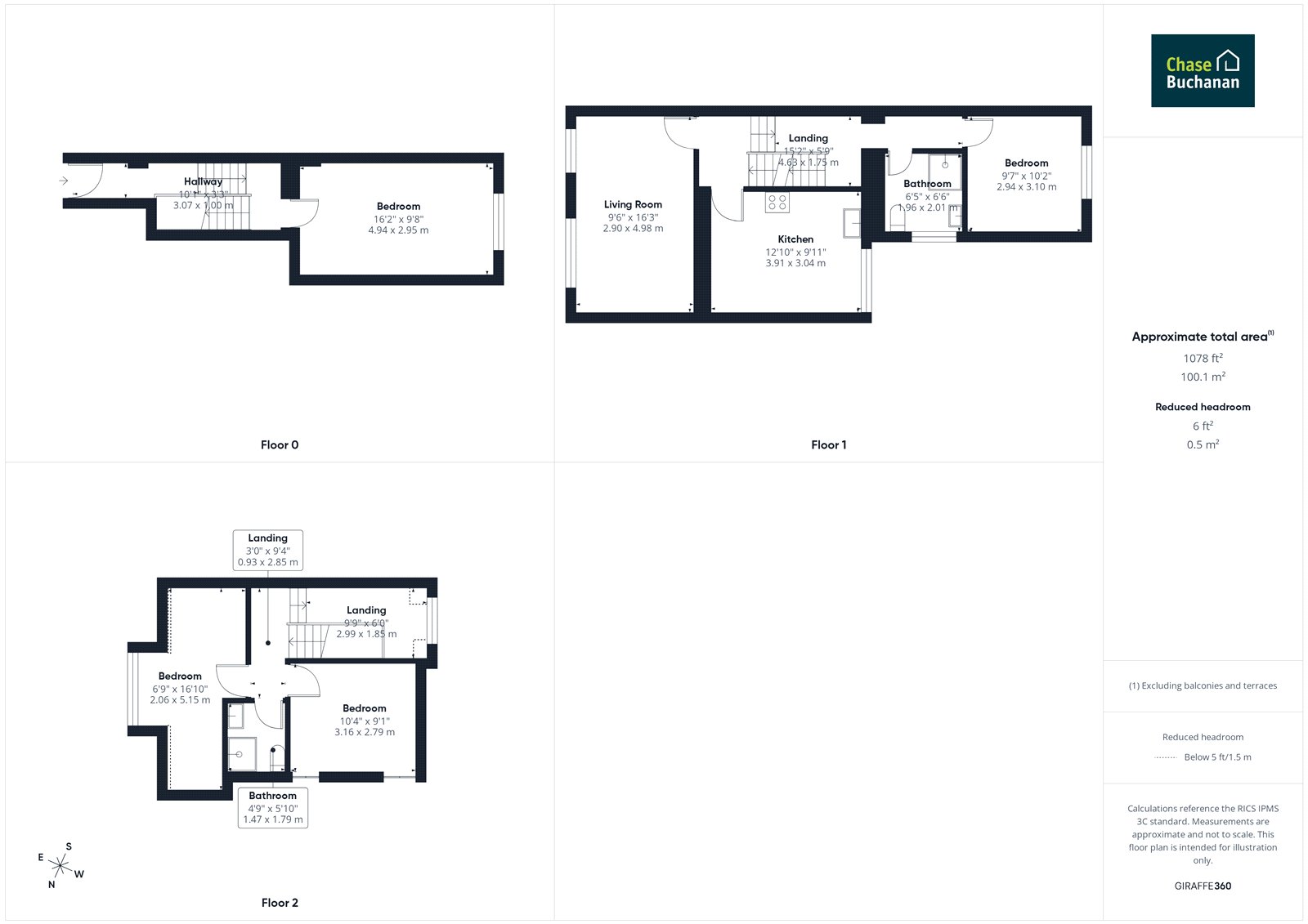 Crown Road, St Margarets floorplan