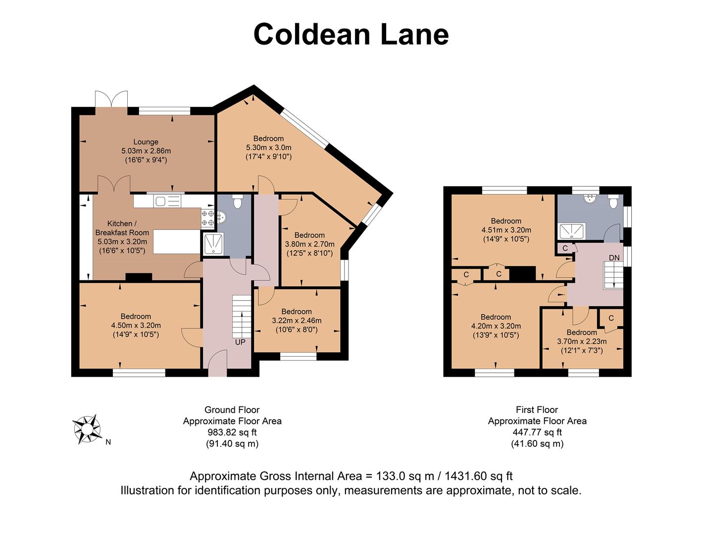 Coldean Lane, Brighton BN1, 7 bedroom semidetached house for sale