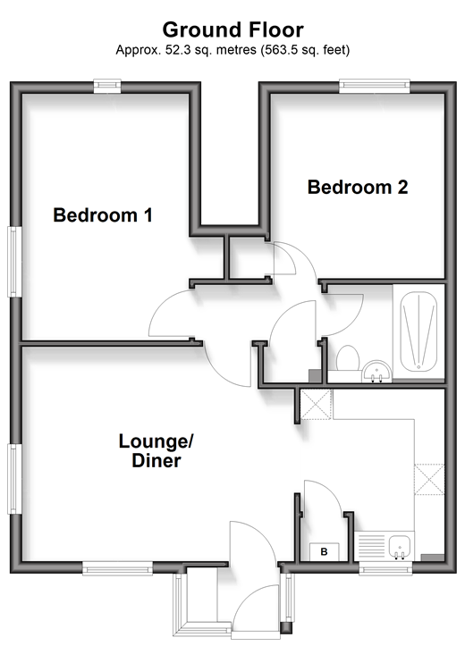 Welland Road, Tonbridge floorplan