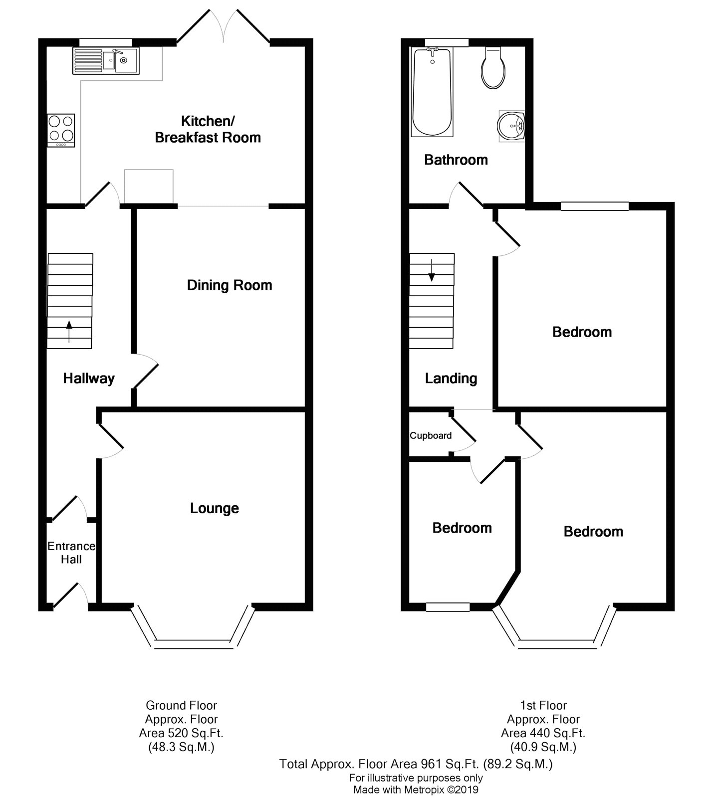 3 Bedrooms Terraced house for sale in Arlington Road, St. Annes, Bristol BS4