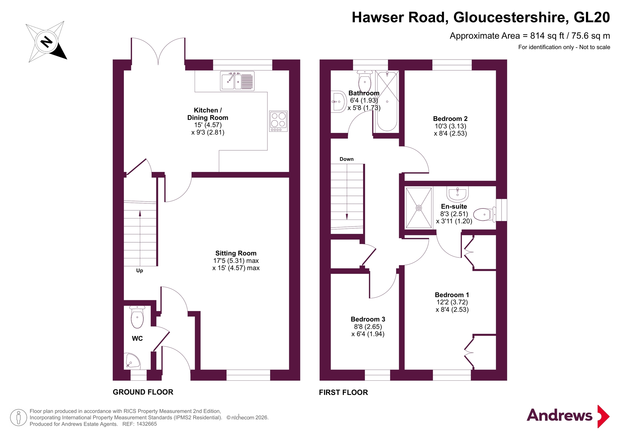 2, Hawser Road, Gloucestershire floorplan