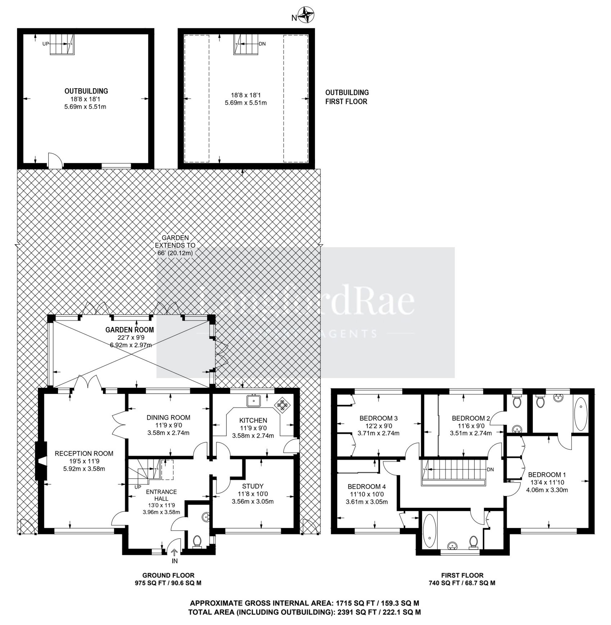 Cooden Knockholt Road, Sevenoaks floorplan