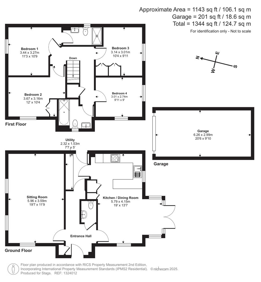 14, Hann Road, Tiverton floorplan