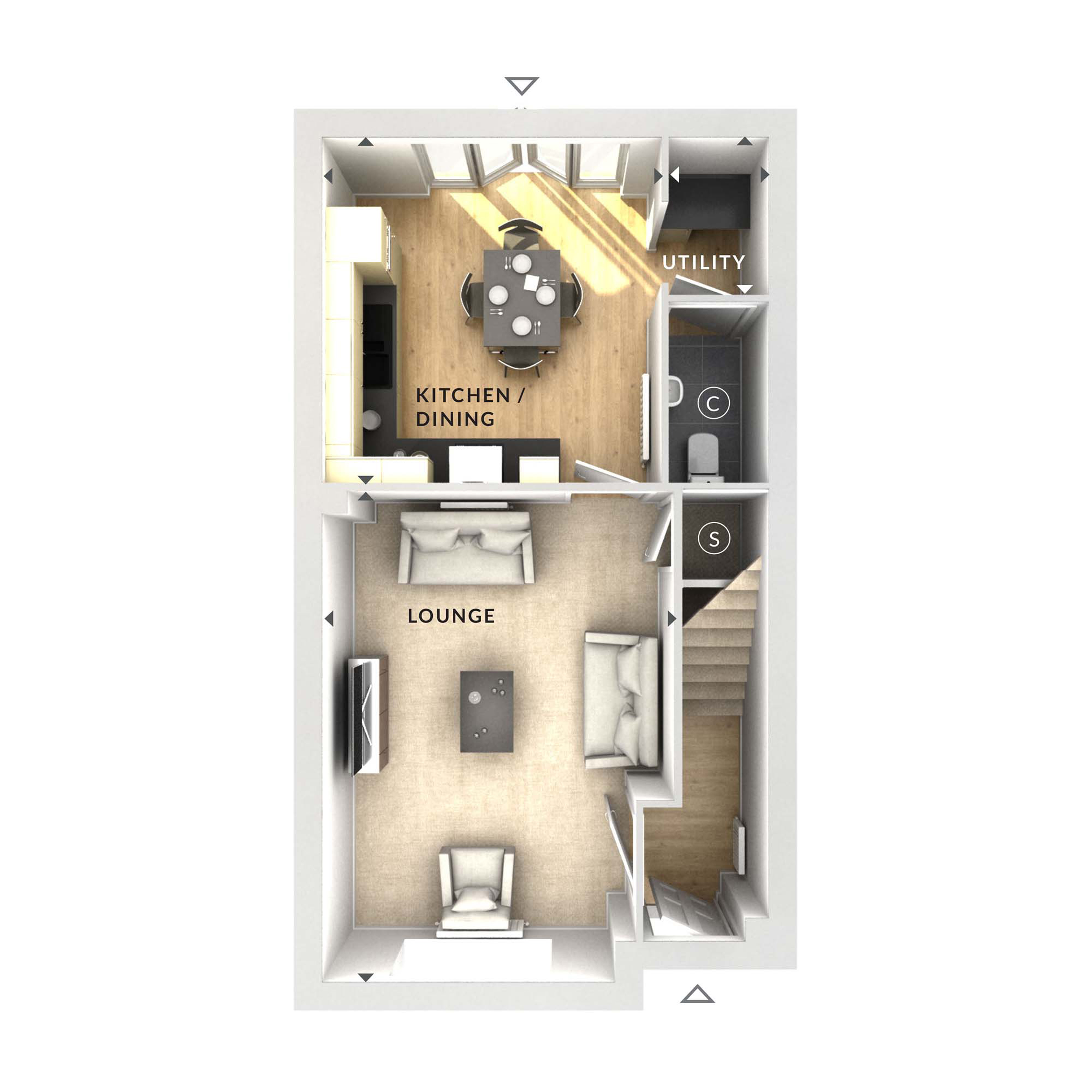 228, Off Celandine Road, Tewkesbury floorplan