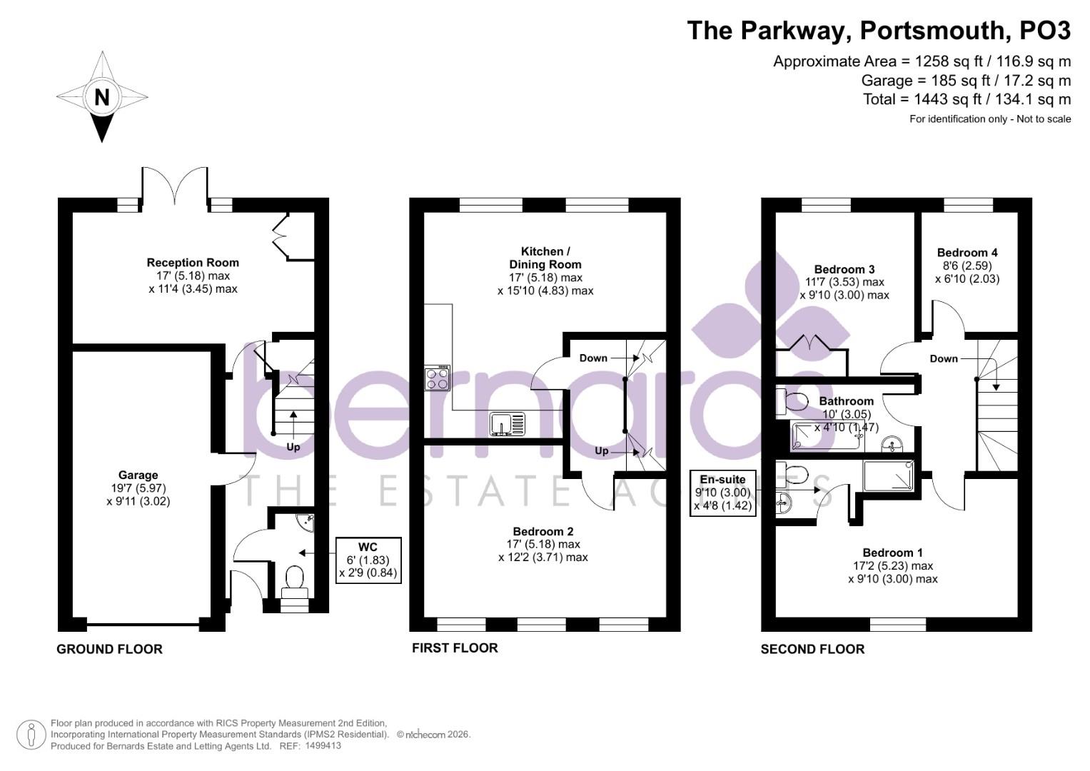 1, The Parkway, Portsmouth floorplan