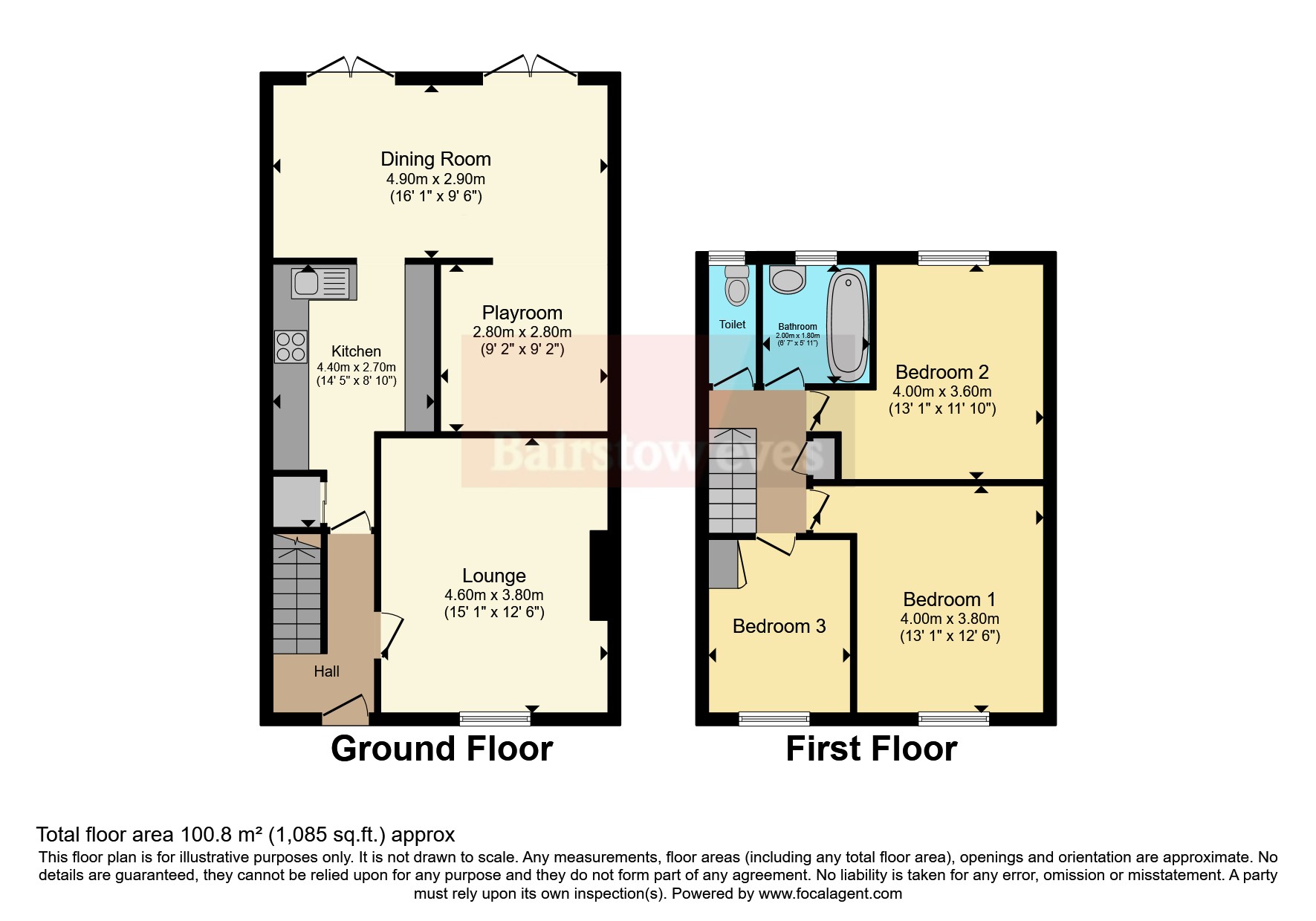 17, Hadley Close, Essex floorplan