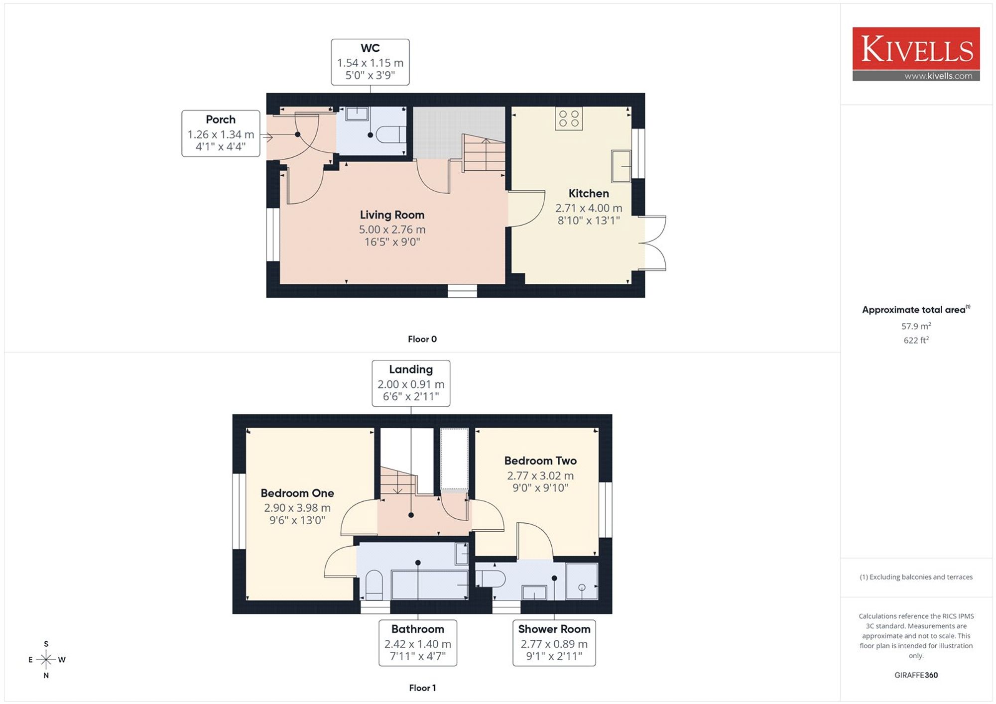 6 Reden Road, Bude floorplan