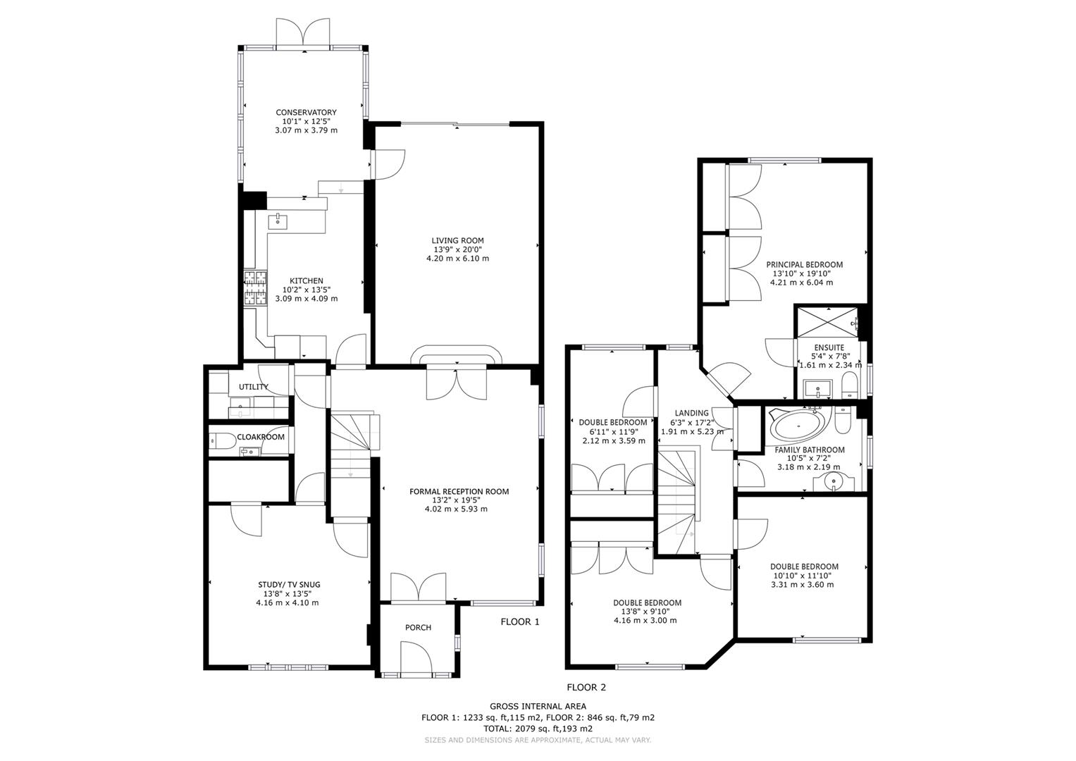 3, Alderton Mews, Alderton Hill, Loughton floorplan
