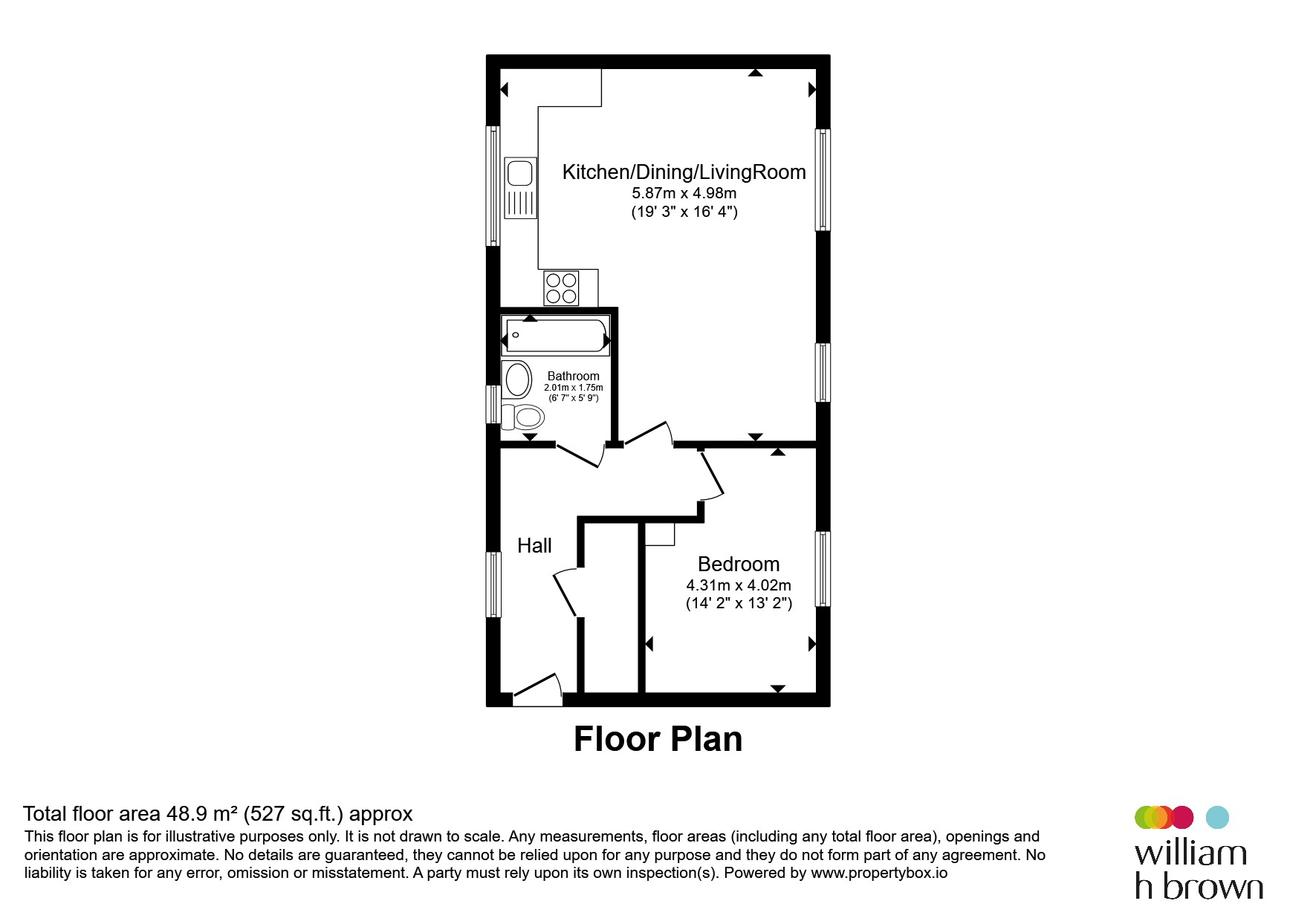 14, Juby Court, Norwich floorplan