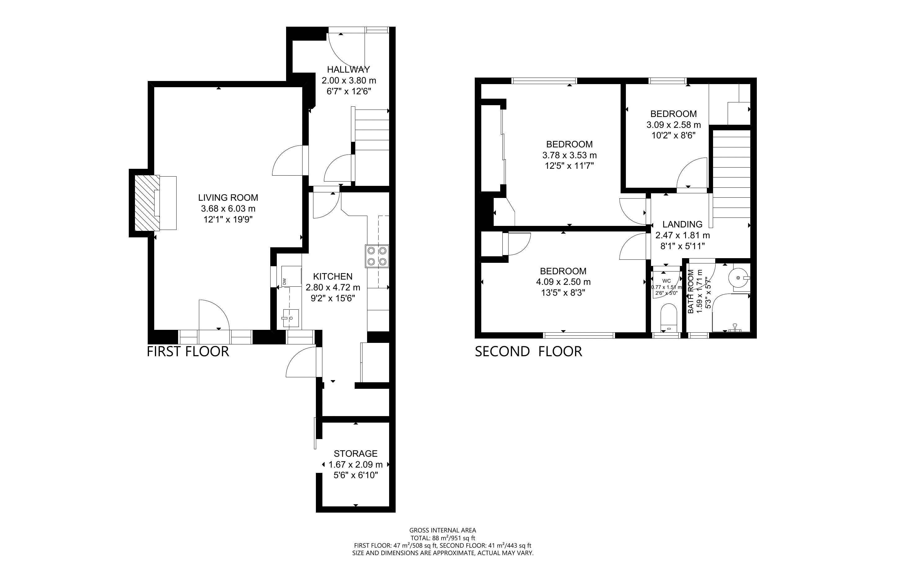 Flatt Road, Nutbourne, Chichester, West Sussex PO18, 3 bedroom terraced