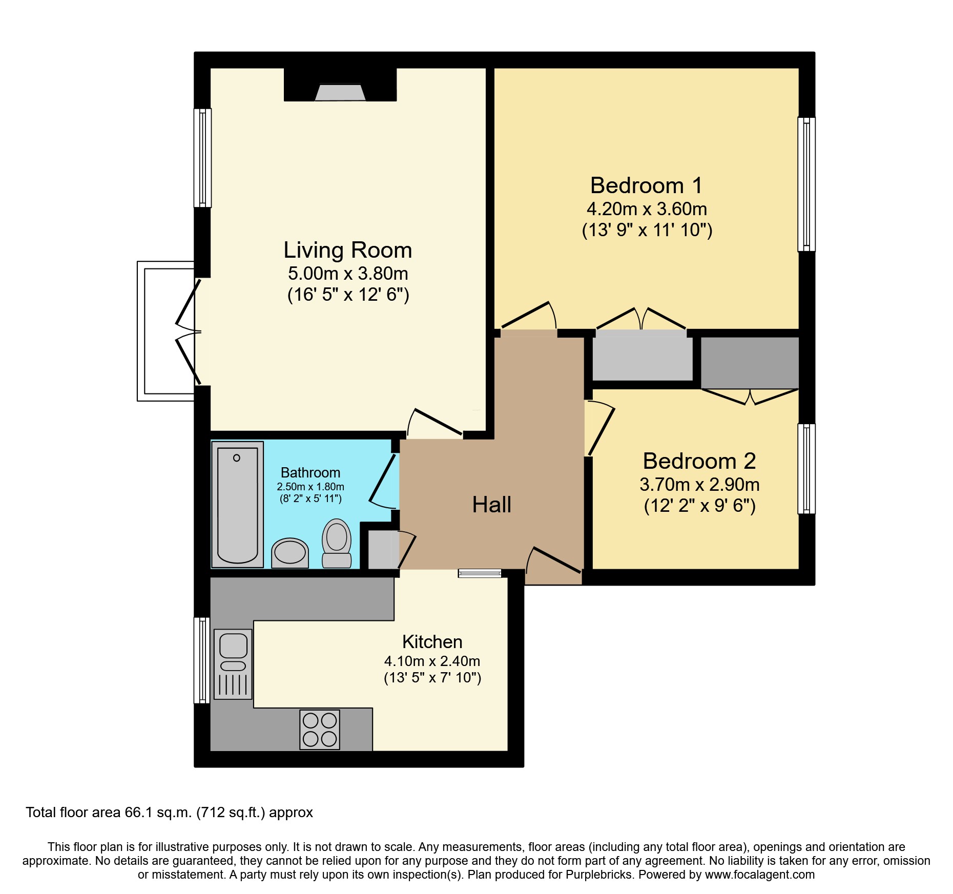 Flat 21/Sabine House, Shirley Road, Abbots Langley floorplan